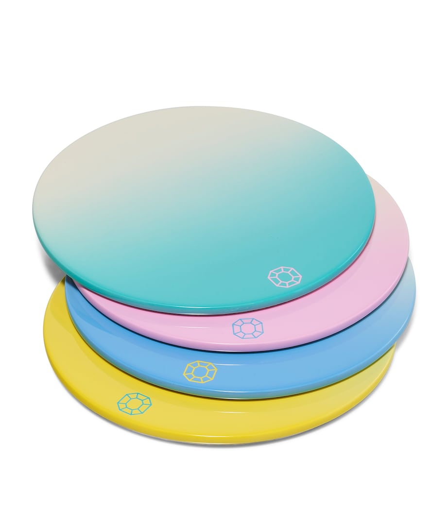 Octogone Coasters (Set of 4) CLEAR Image 1