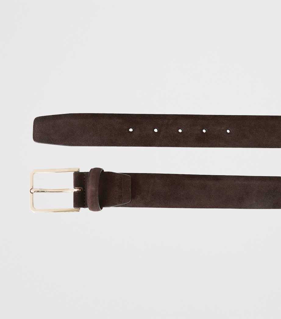 Suede Belt BROWN Image 3