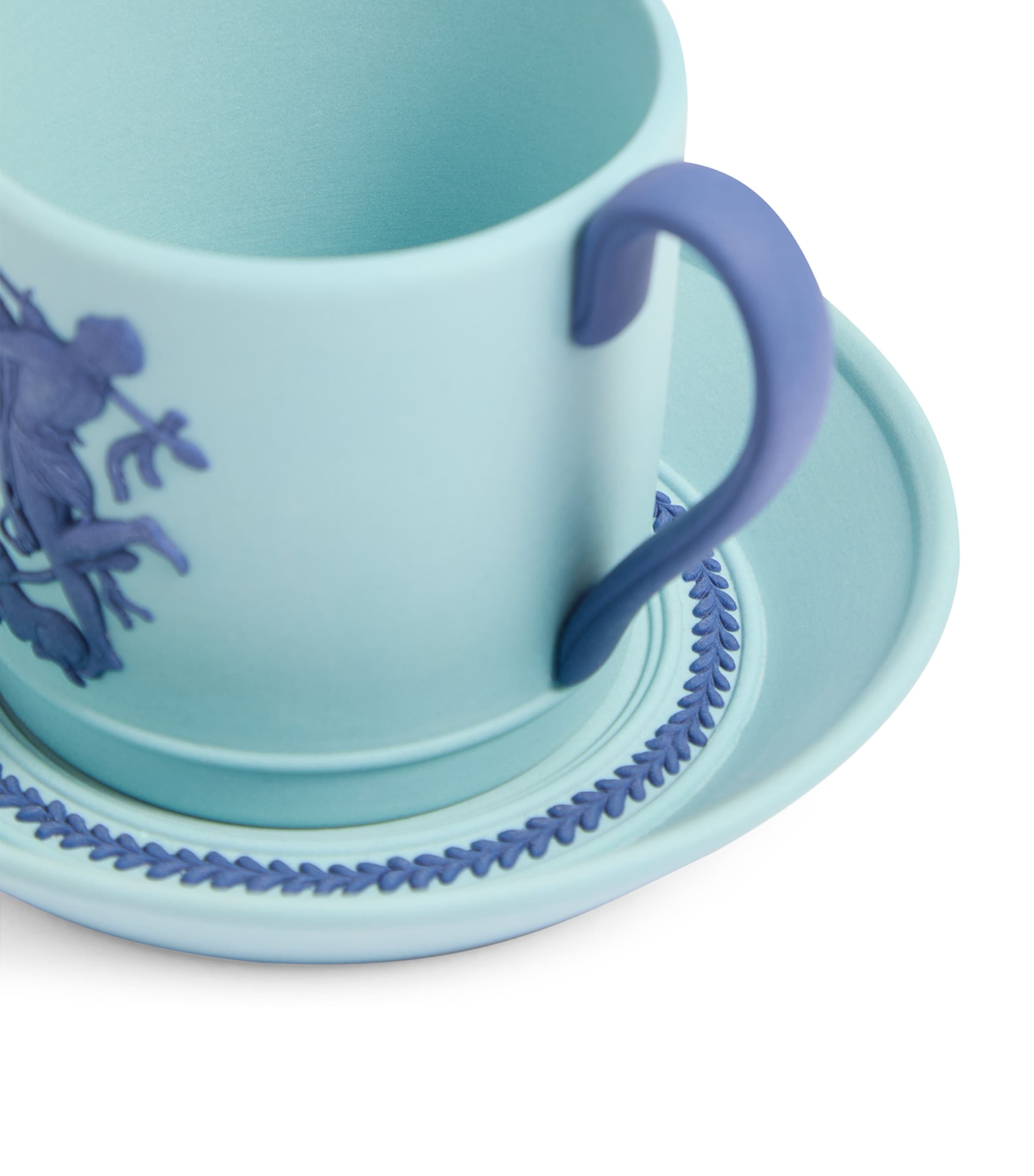 Jasper Bacchus Teacup and Saucer TURQ Image 4