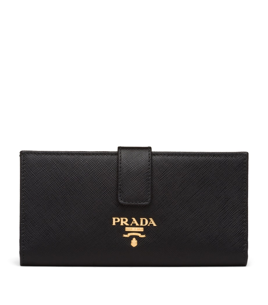 Prada Large Saffiano Leather Bifold Wallet Image 1