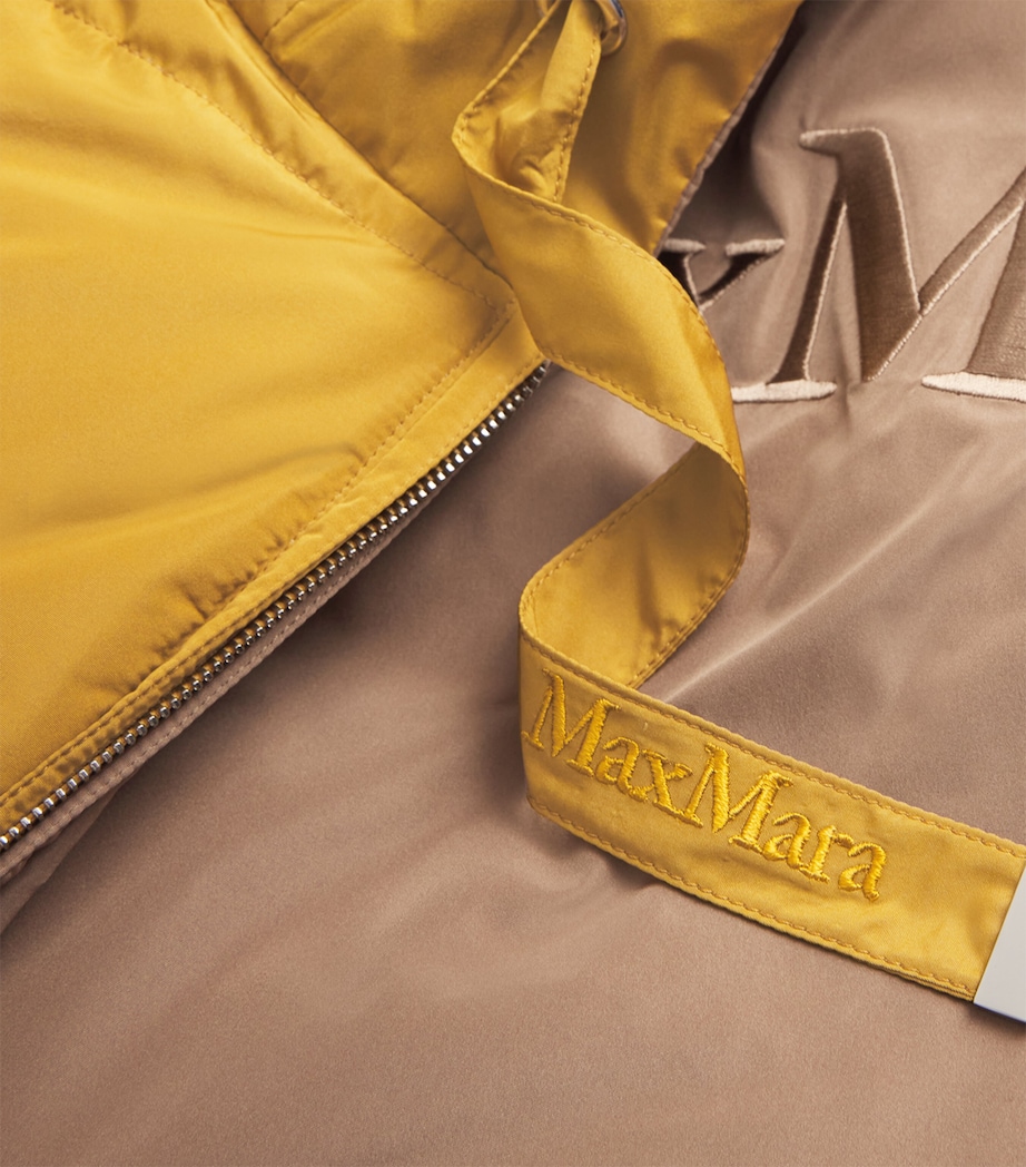 Water-Repellent Reversible Quilted Jacket YELLOW Image 5