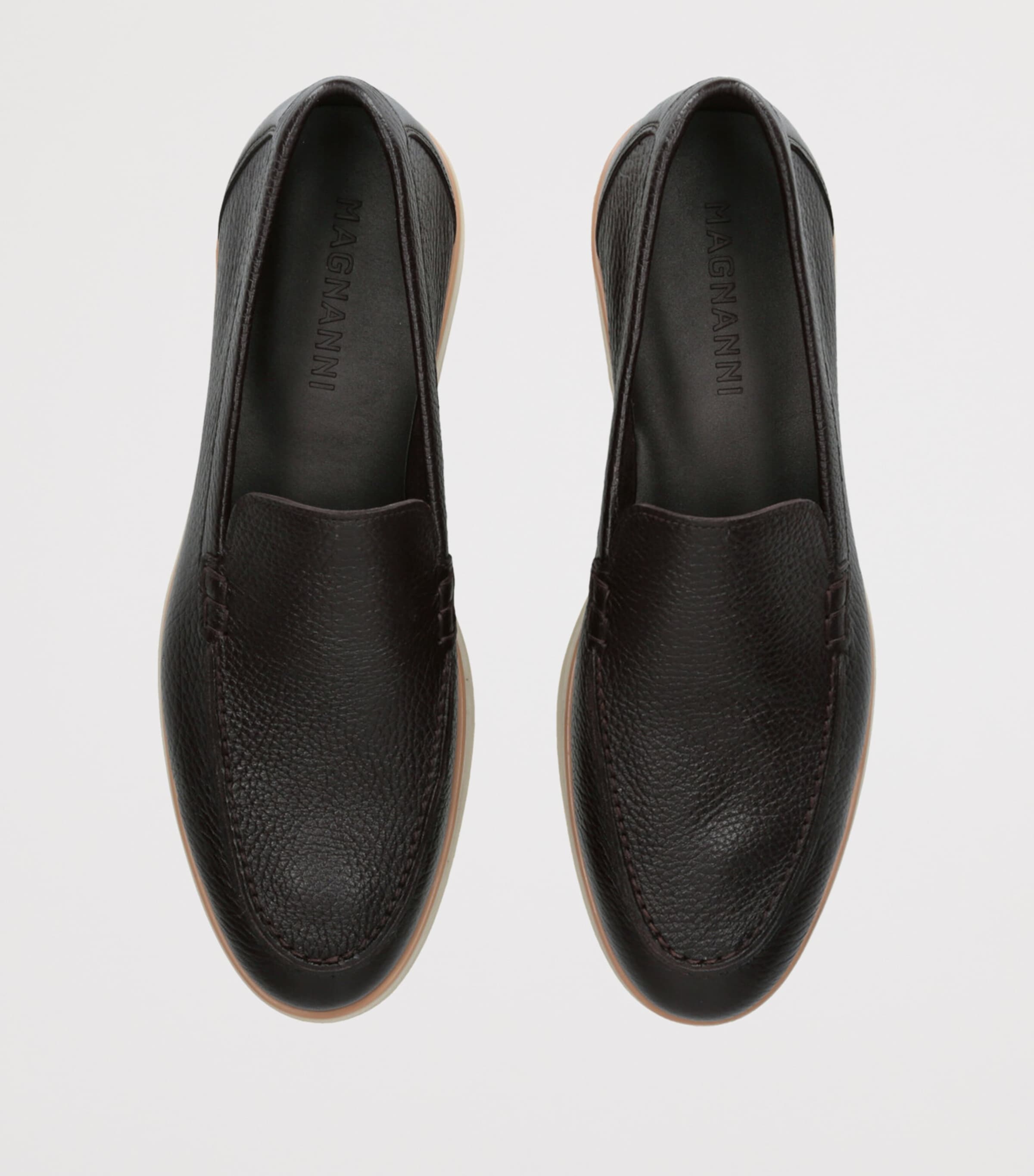Magnanni Deerskin Altea Loafers Brown Image 4