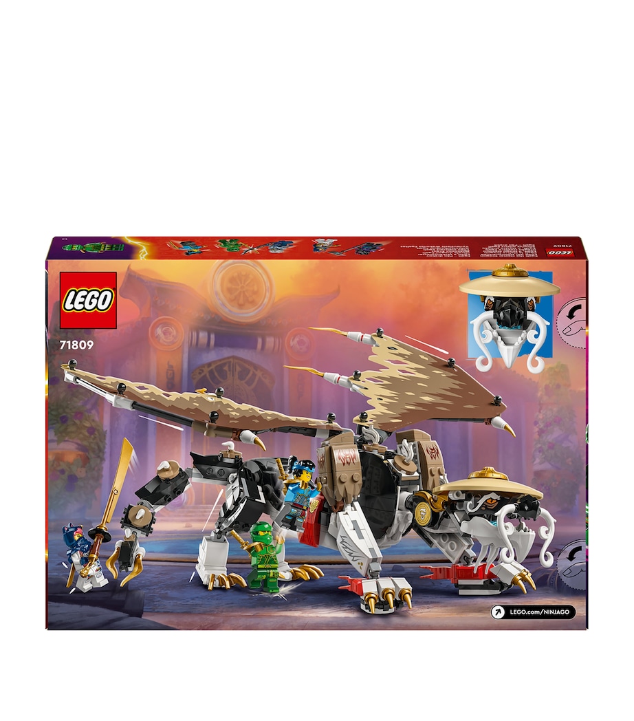 Lego NINJAGO Egalt the Master Dragon Toy Ninja Playset 71809 Image 5