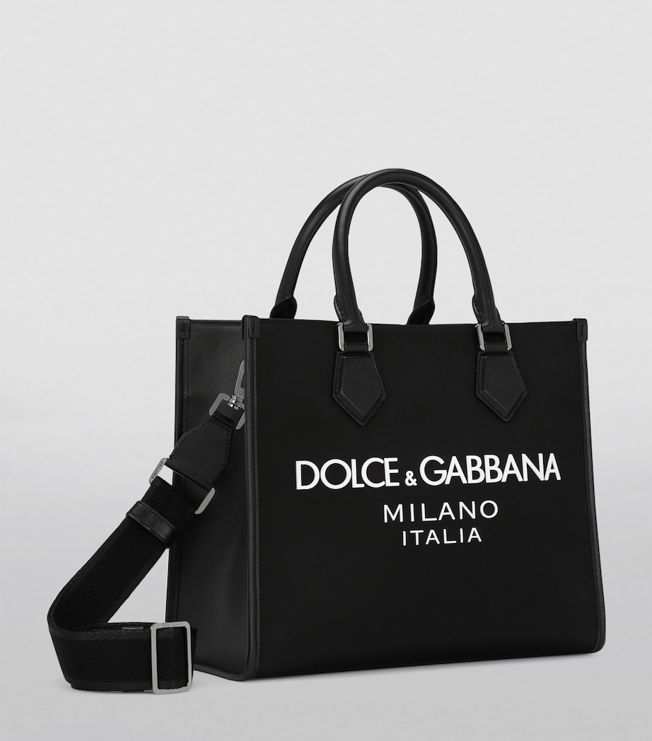 Logo Tote Bag 8B956-BLACK/BLACK Image 3