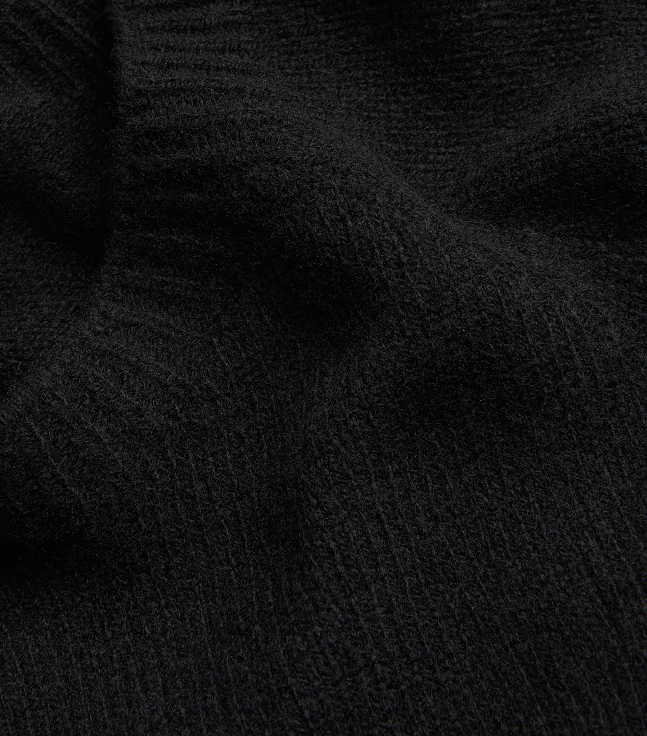Lambswool Sweater BLACK Image 5