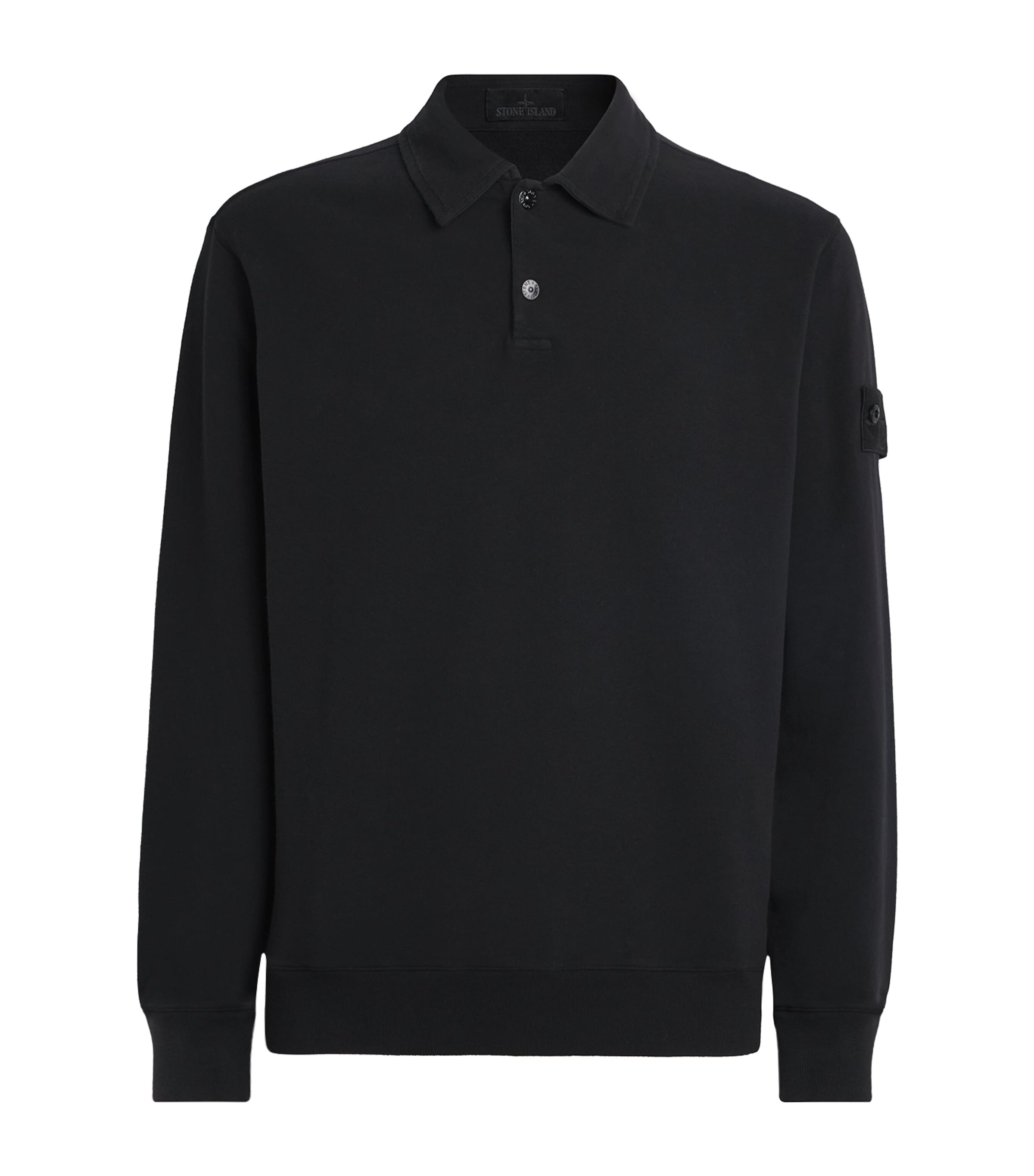 Stone Island Mens Organic Cotton Polo Shirt Image 1
