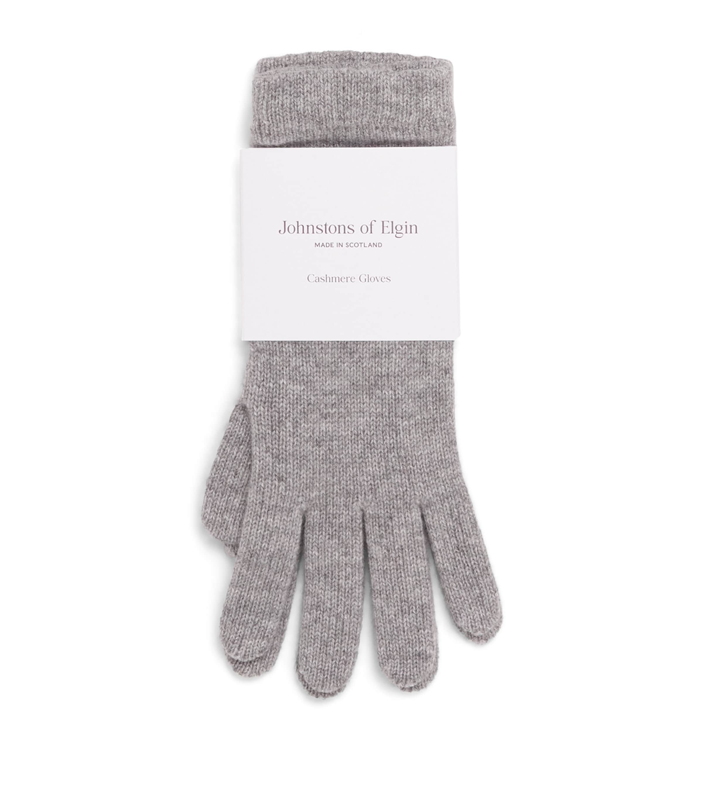 Johnstons Of Elgin Cashmere Gloves In White