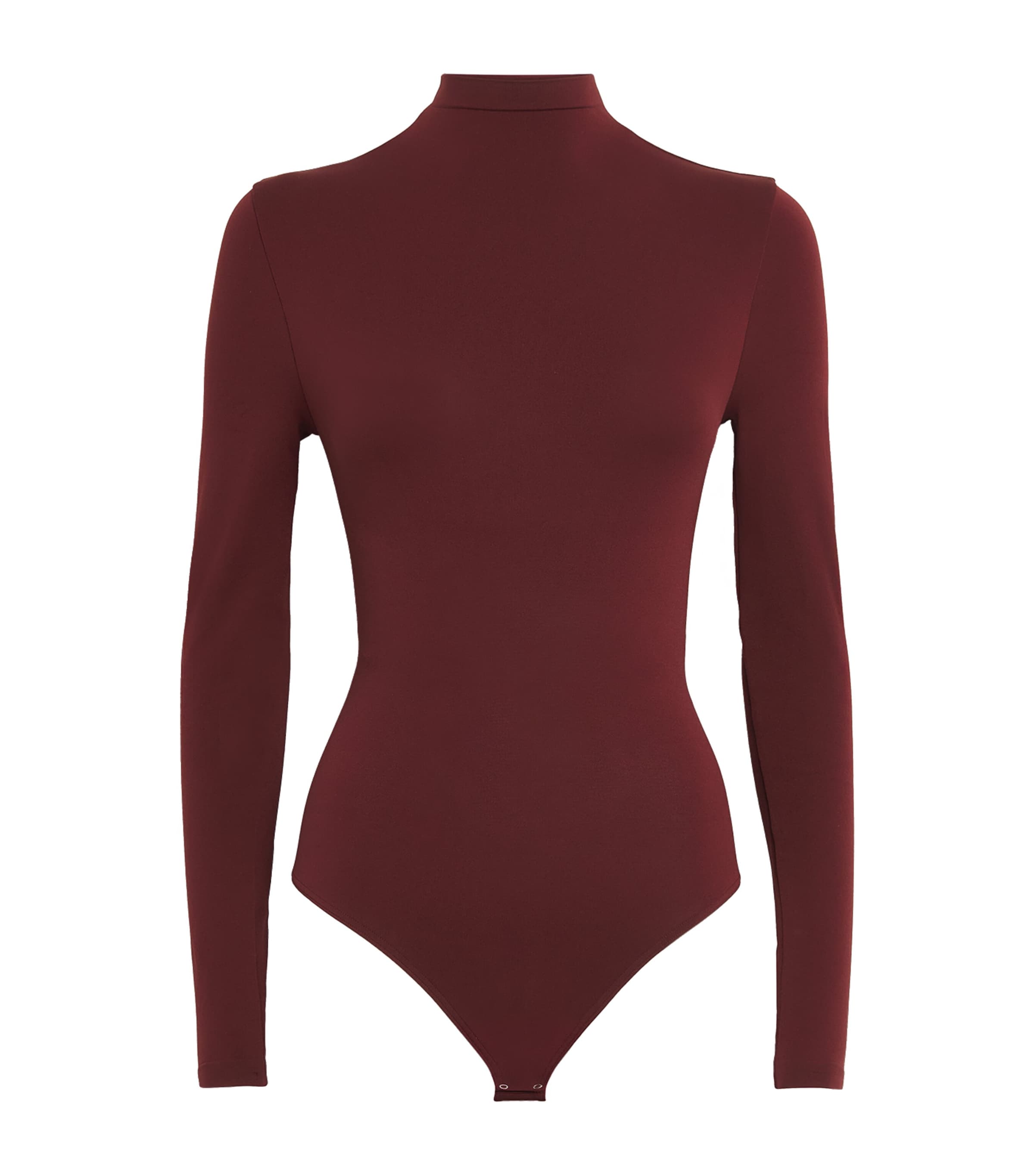 Wolford Shaping Body Bodysuit In Burgundy