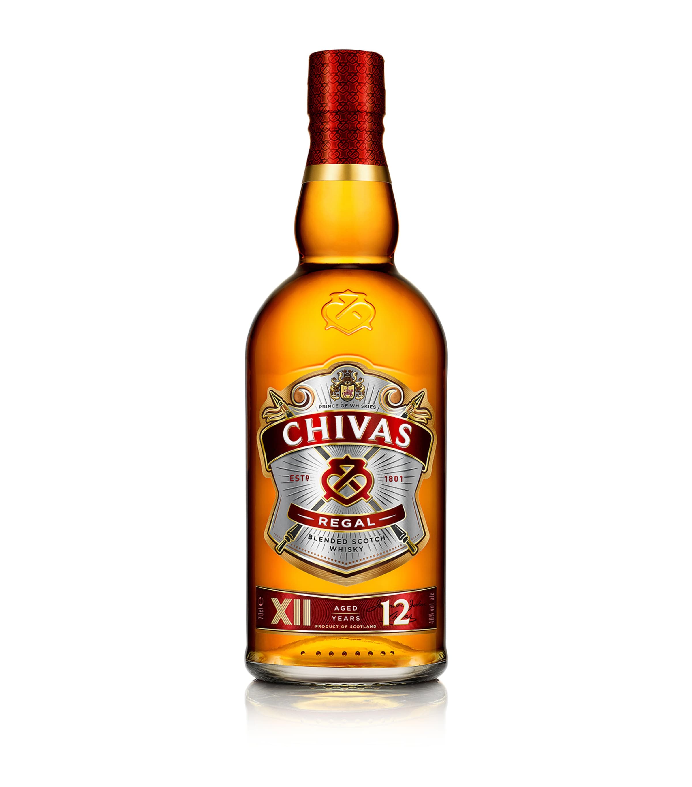 Chivas Regal 12-Year-Old Whiskey (70cl) NO COLOUR Image 2