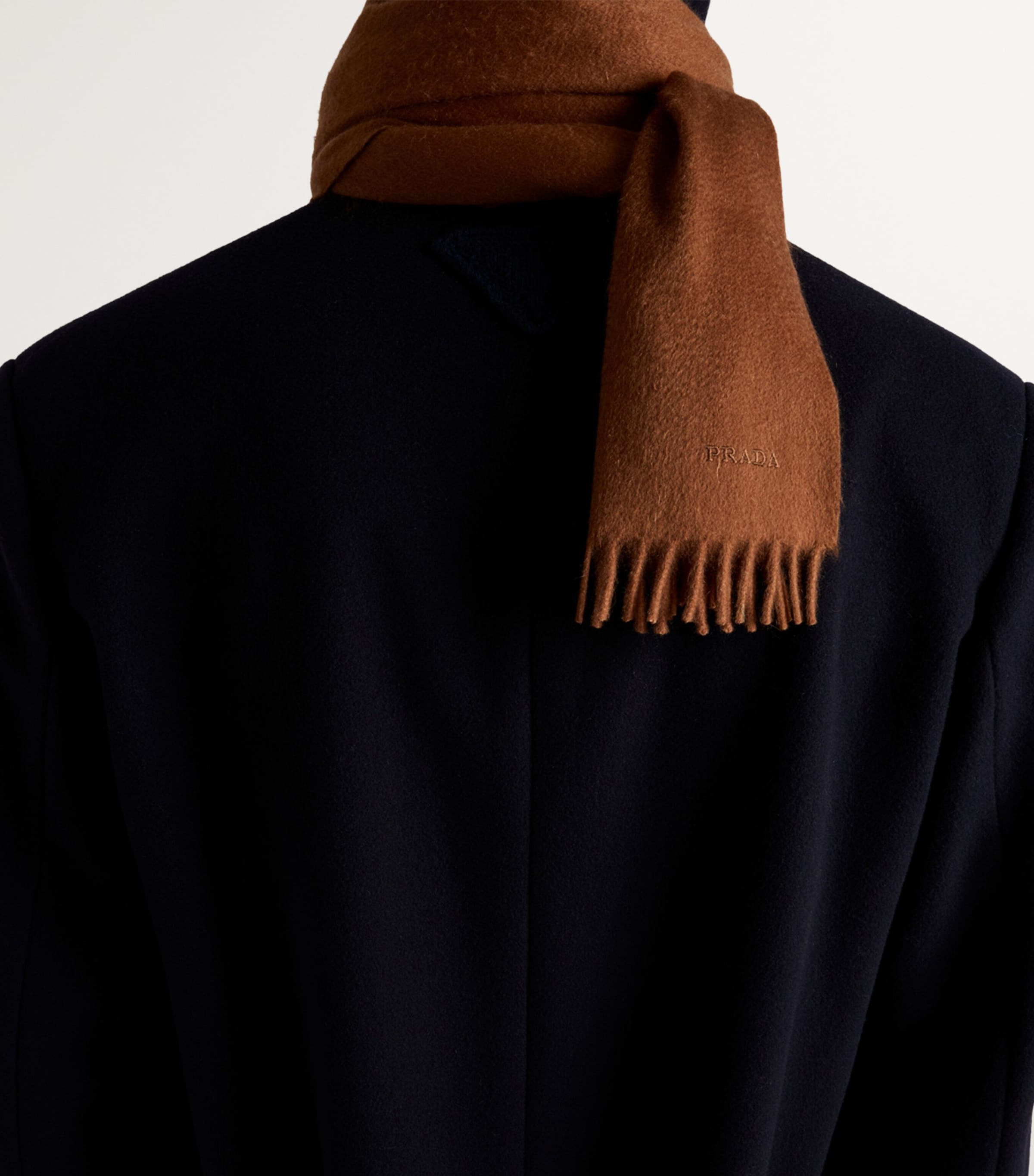 Cashmere Logo Scarf F0005 Image 4