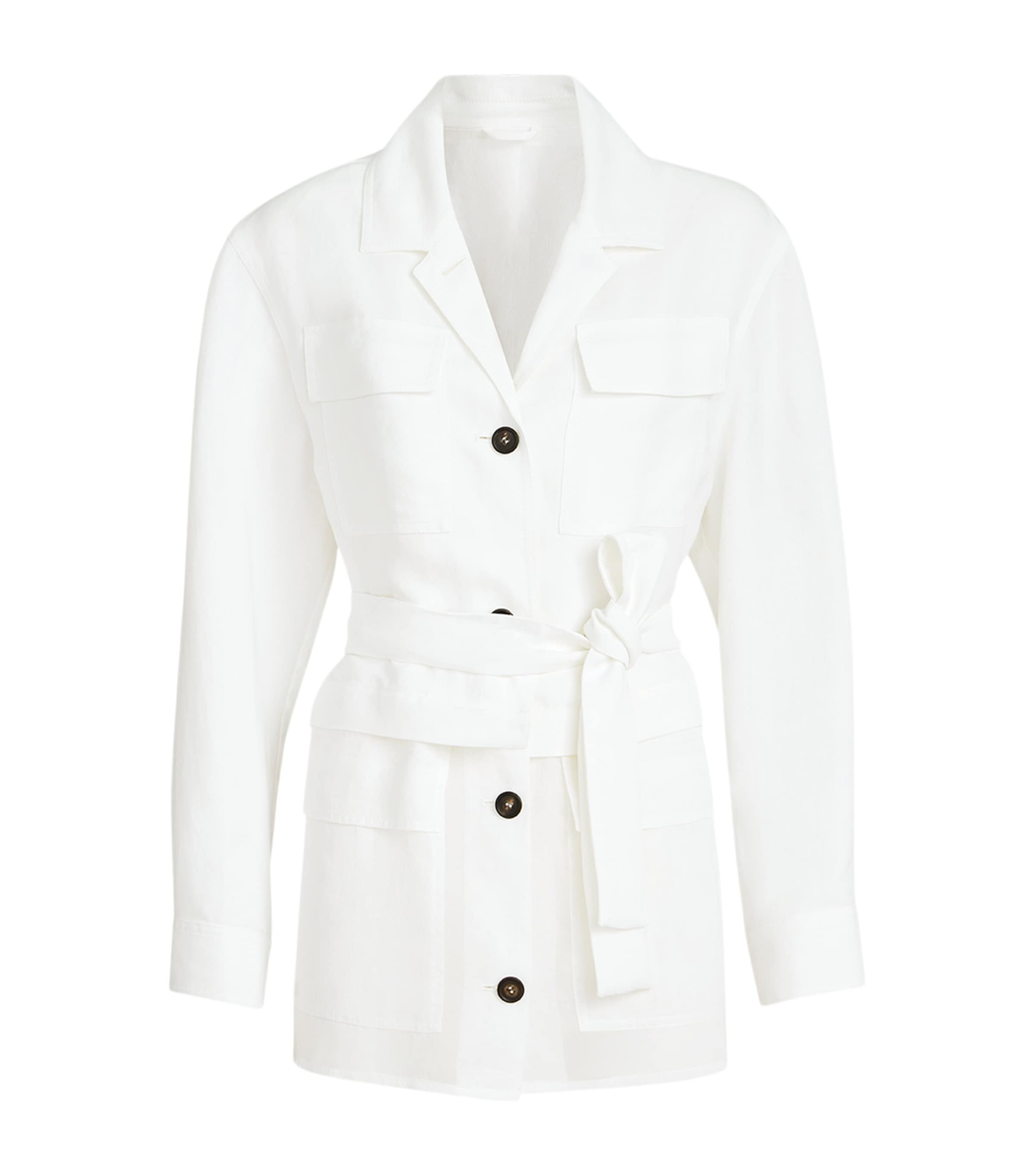 Brunello Cucinelli Womens Twill Safari Blazer Image 1