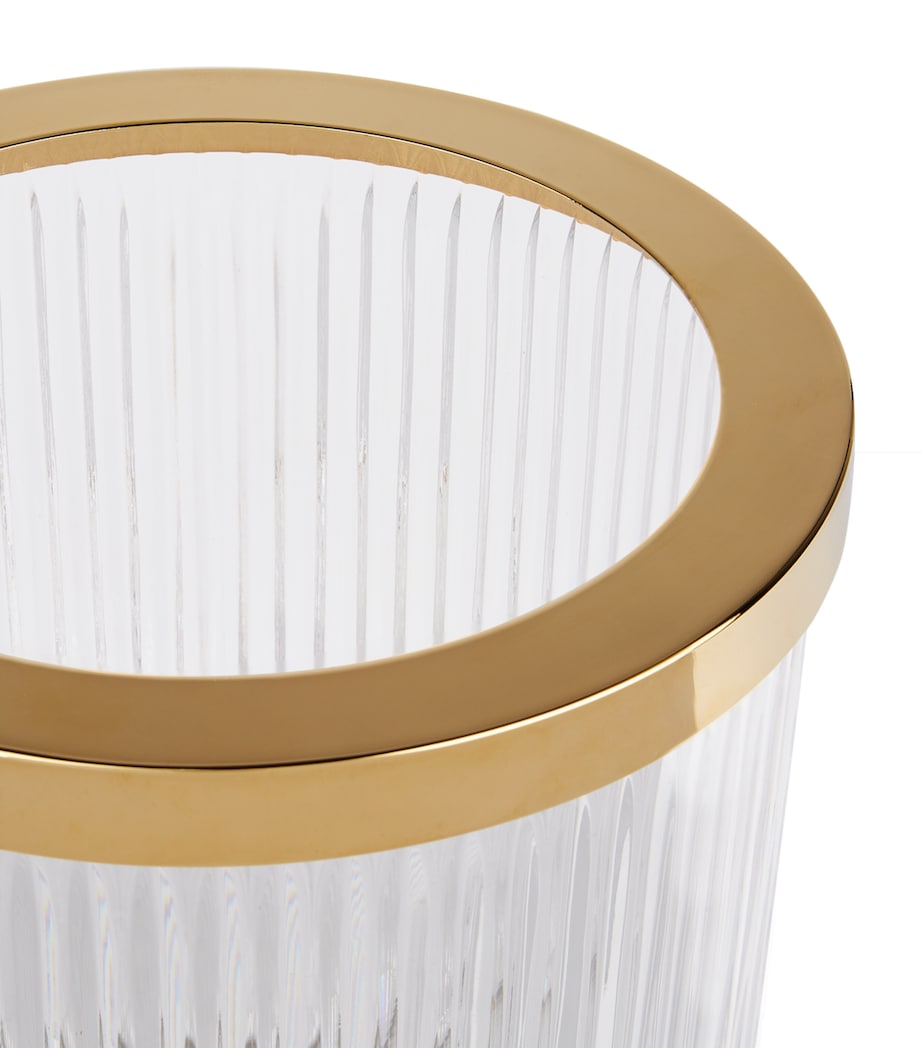 Roman Crystal Bin CLEAR GOLD Image 2