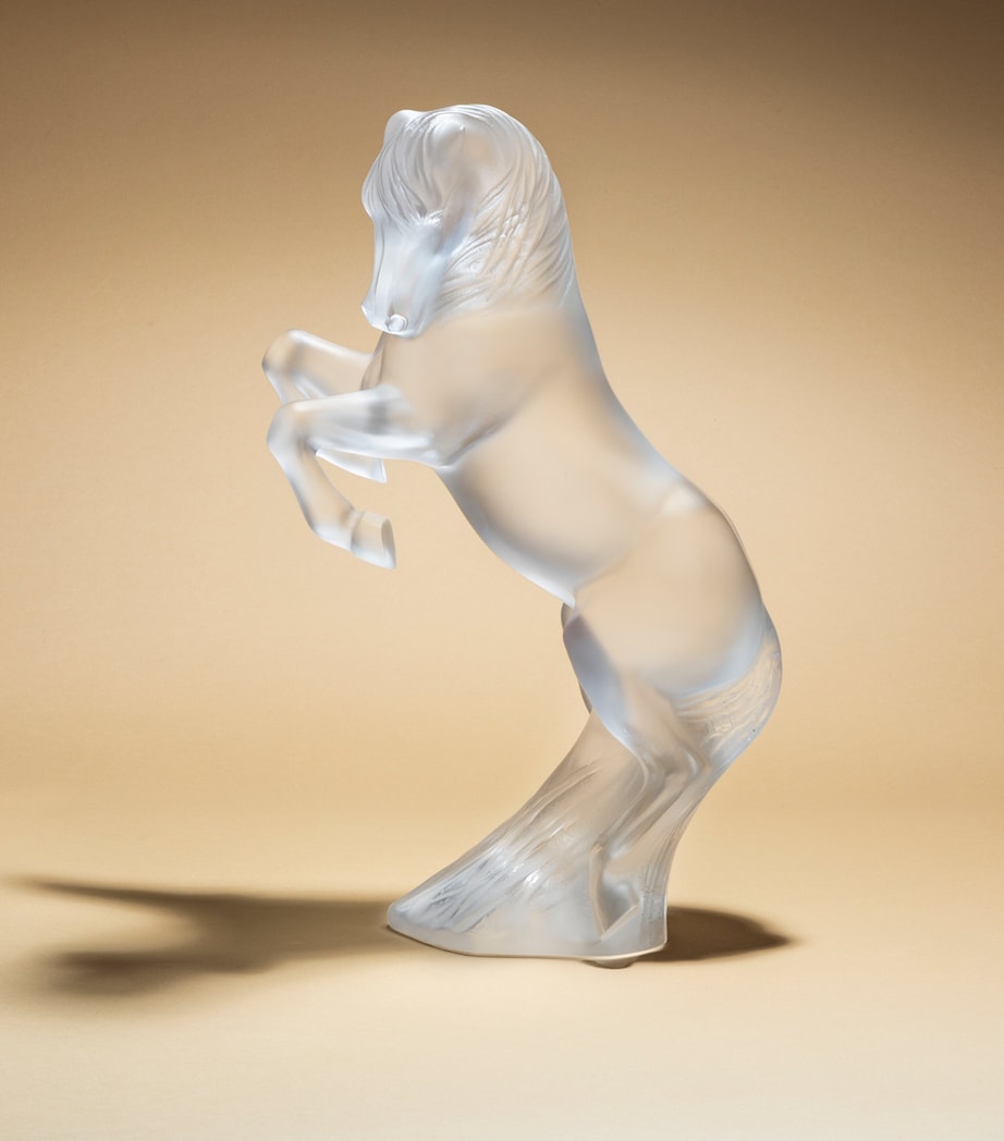 Large Prancing Horse Sculpture (37cm) INCOLORE Image 2