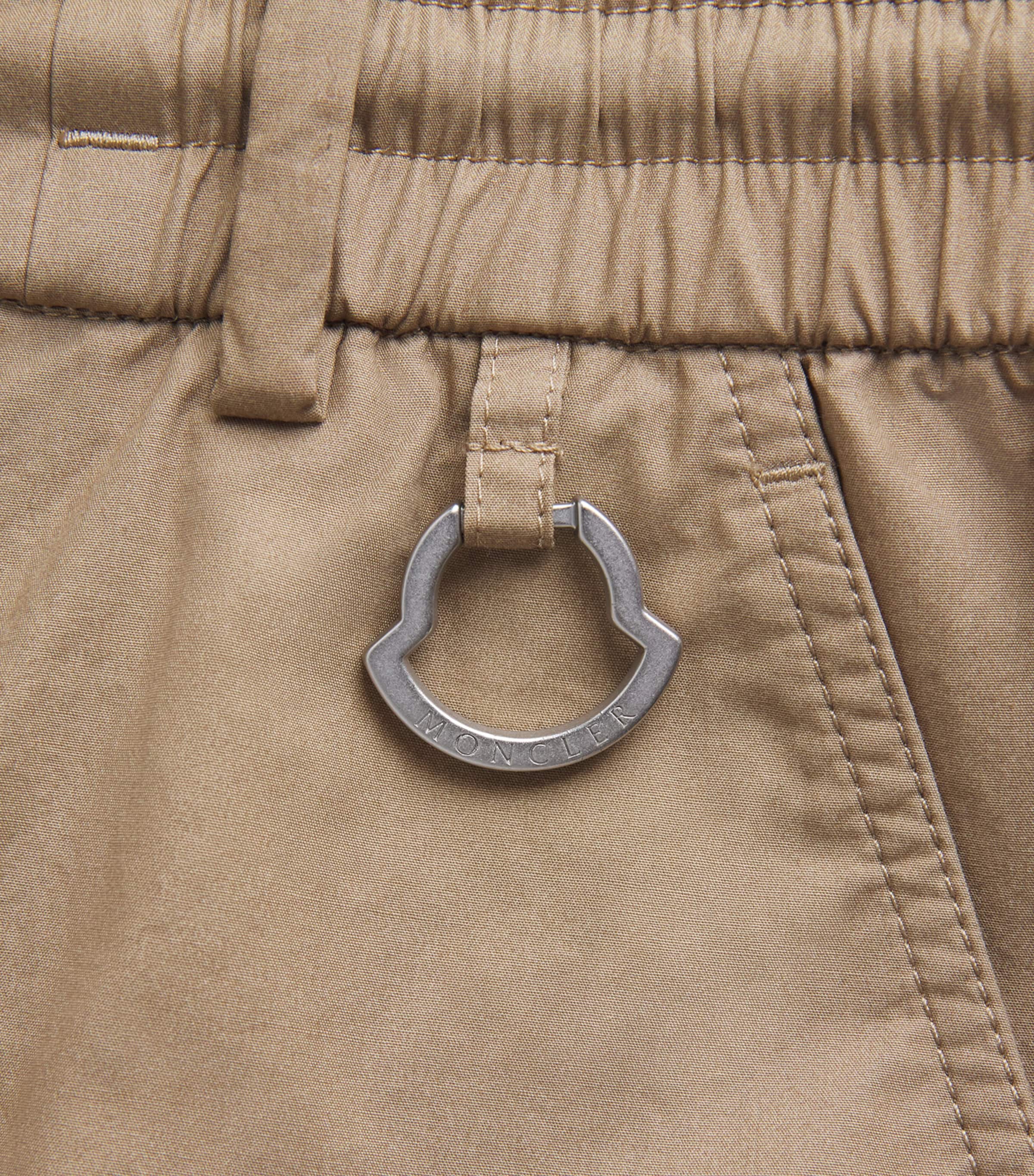 Moncler Mens Cotton Poplin Cargo Shorts Image 6