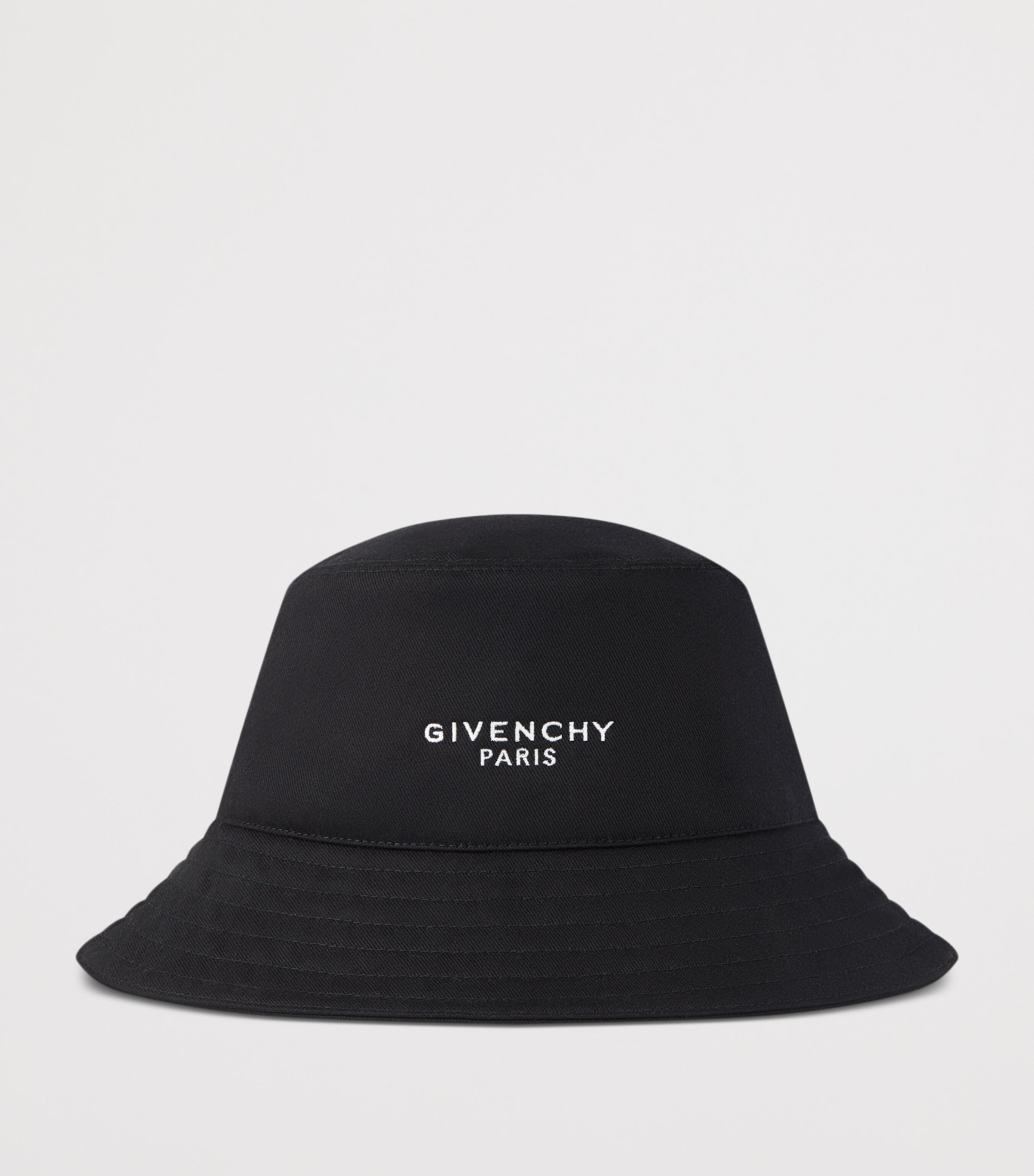 Twill Logo Bucket Hat BLACK Image 3