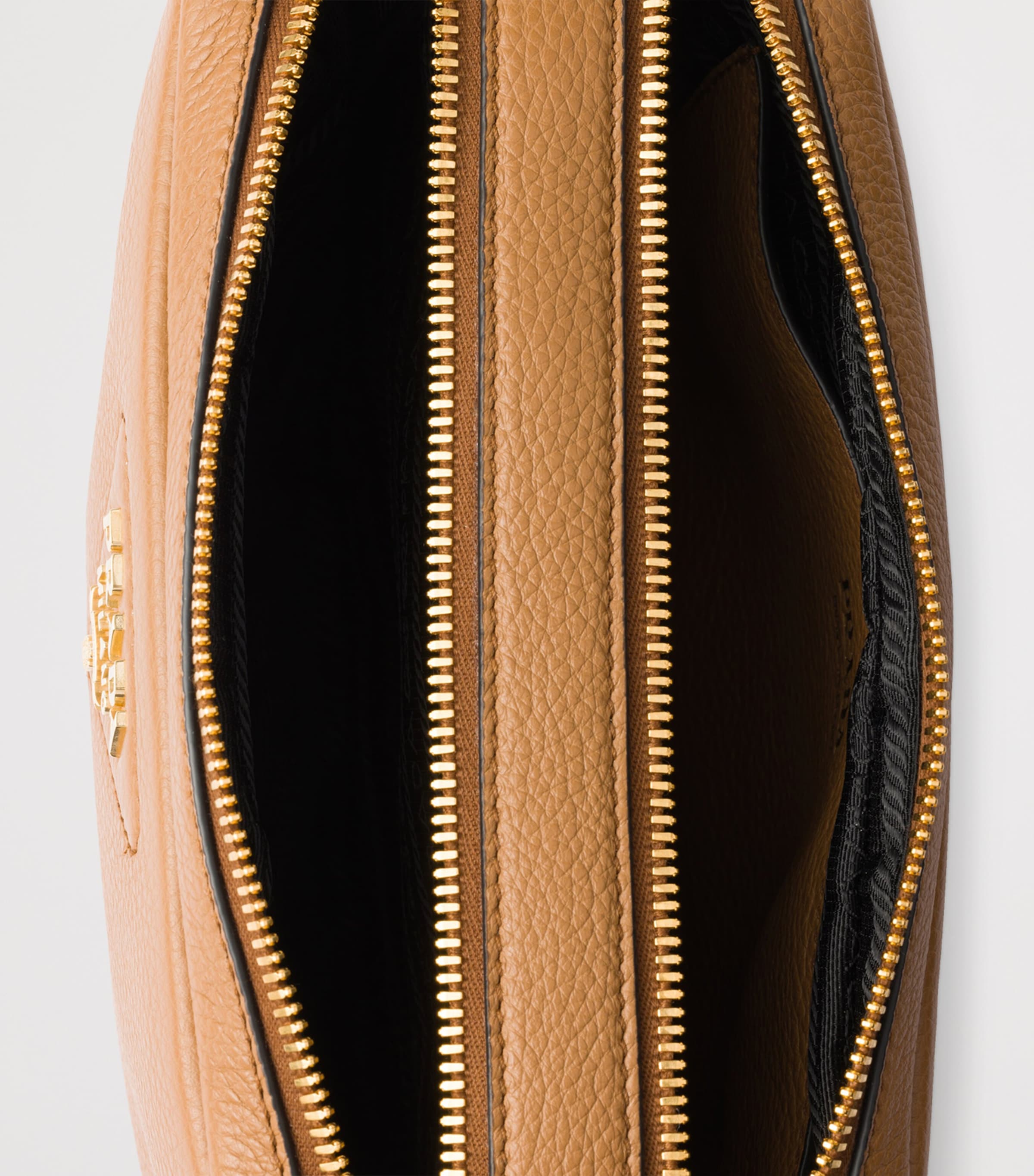 Small Leather Cross-Body Bag F03V8 Image 4