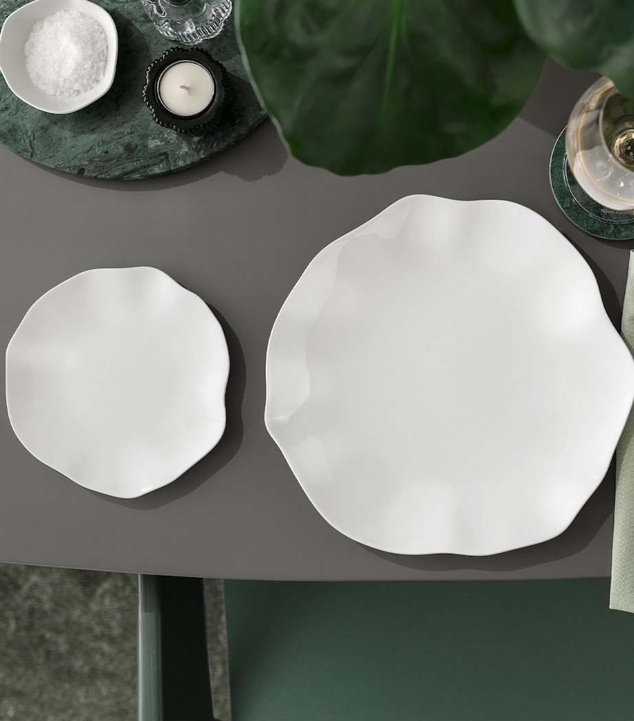 Villeroy & Boch Porcelain Pura Dessert Bowl (15cm) White Image 2