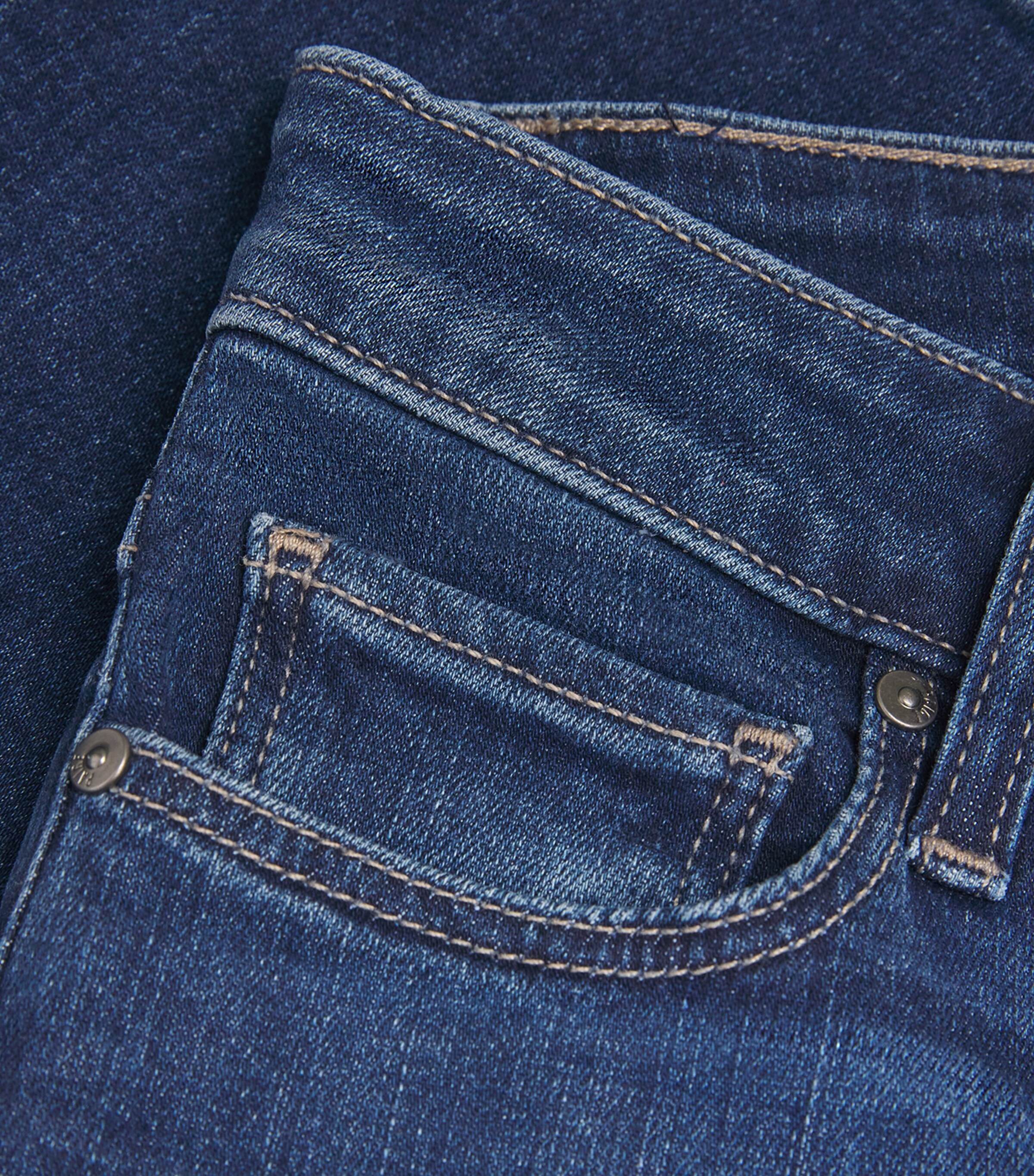 Hoxton Mid-Waist Straight Jeans BRENTWOOD Image 5