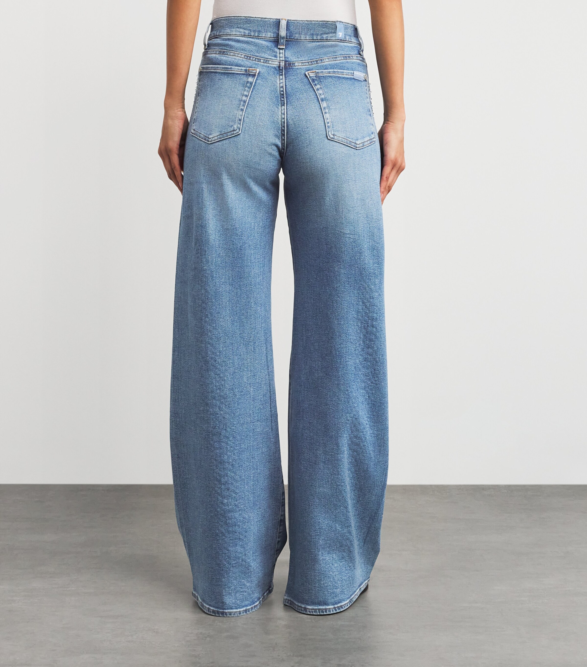 Embellished Twisted Lotta Flared Jeans LOVE SOUL Image 4