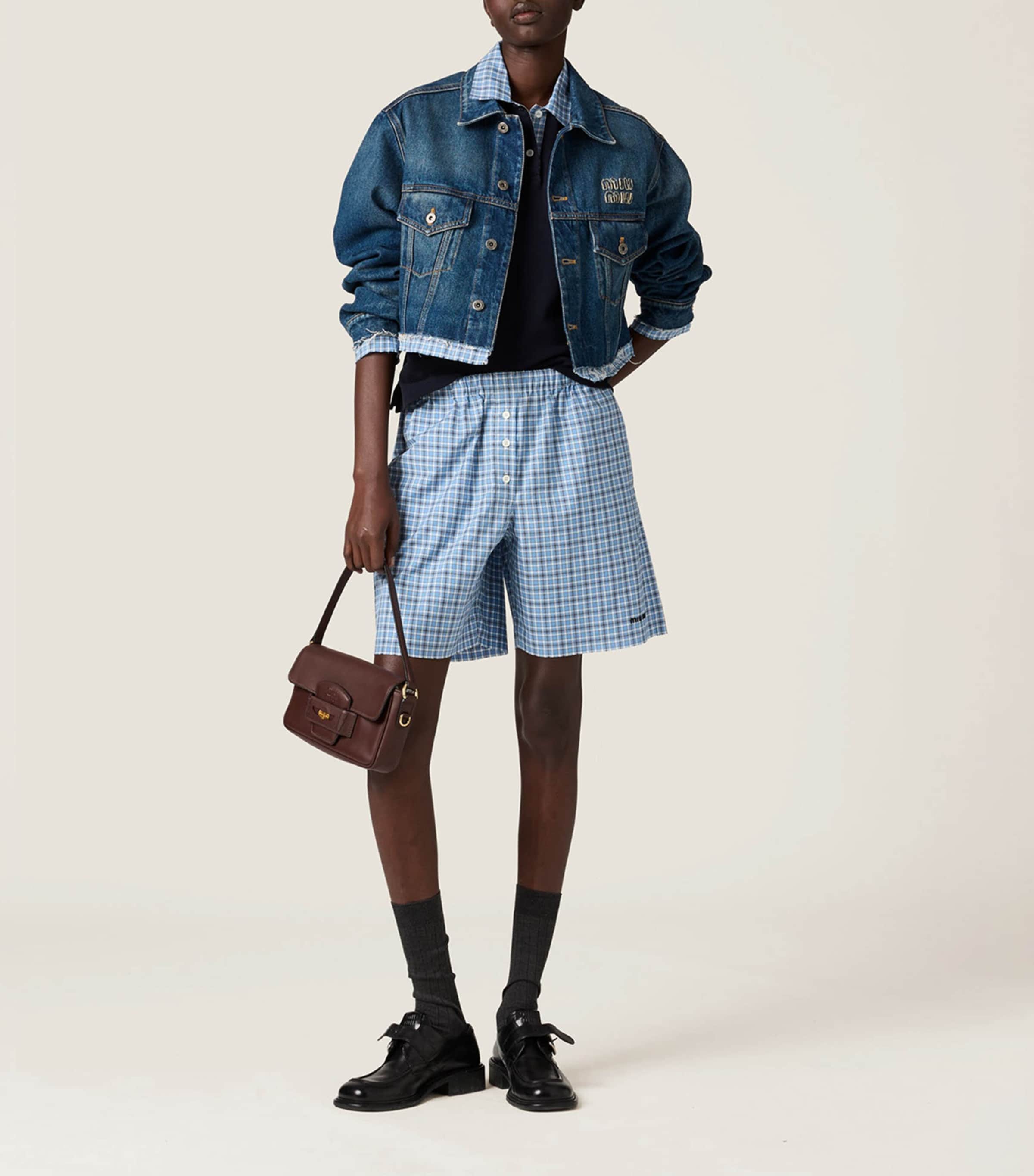 Washed Denim Jacket F0008 Image 2