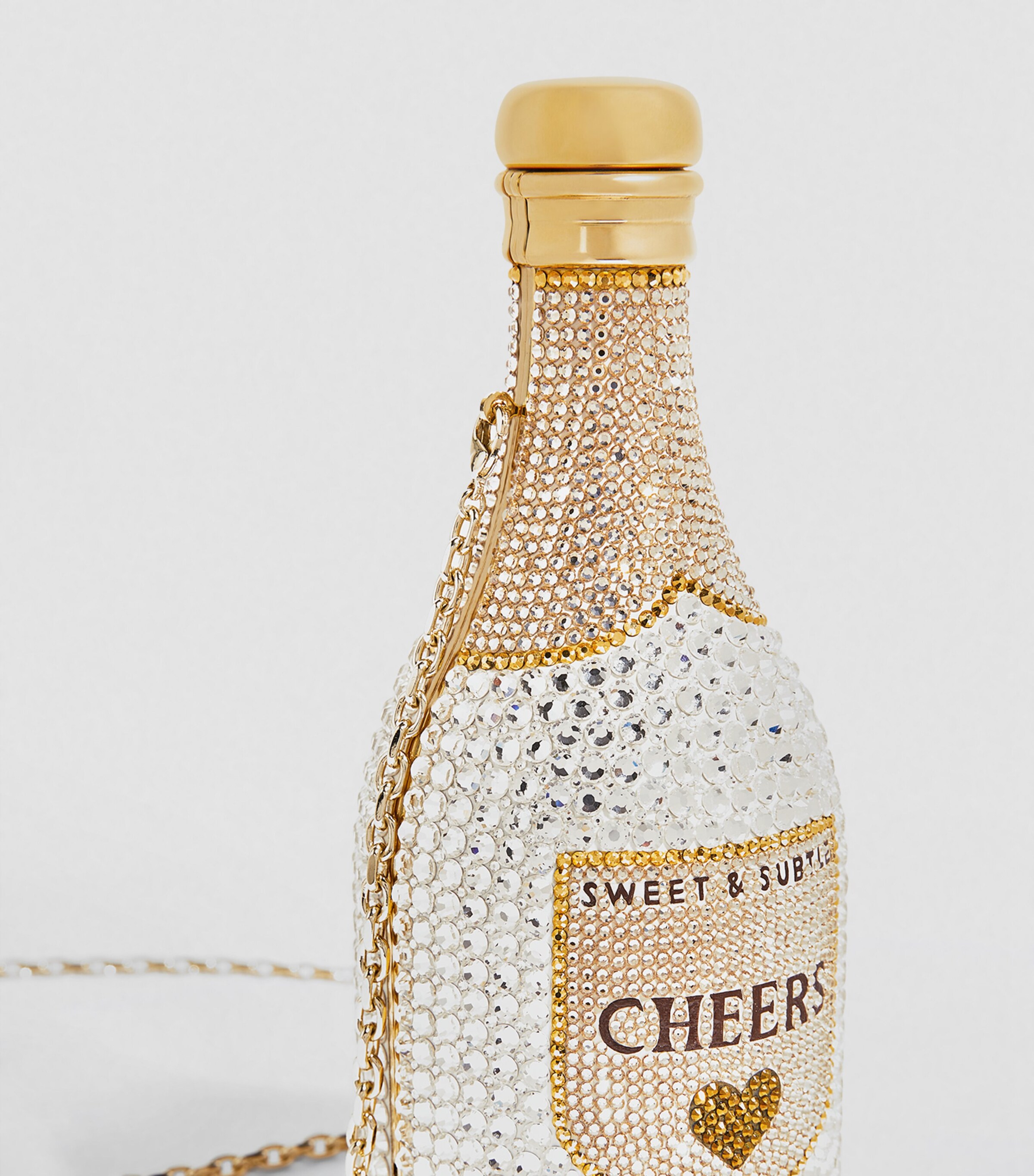 Forever Bottle Clutch Bag CRHMT-CHAMPAGNE Image 6