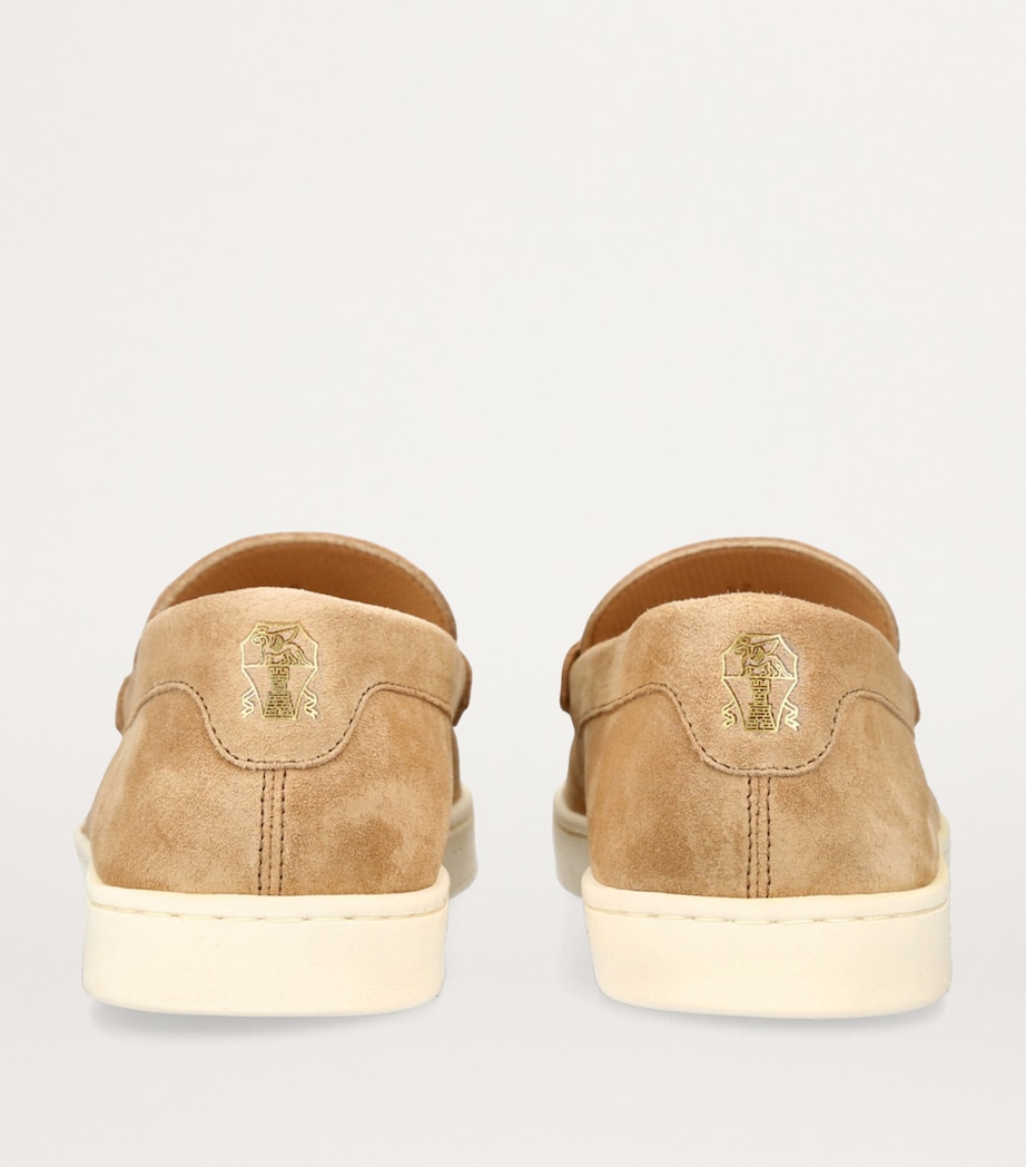 Suede Hybrid Loafers CAMEL Image 2