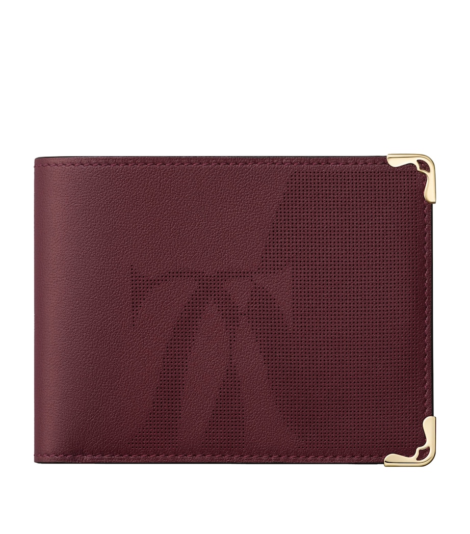Cartier Calfskin Must de Cartier Wallet Burgundy Image 1