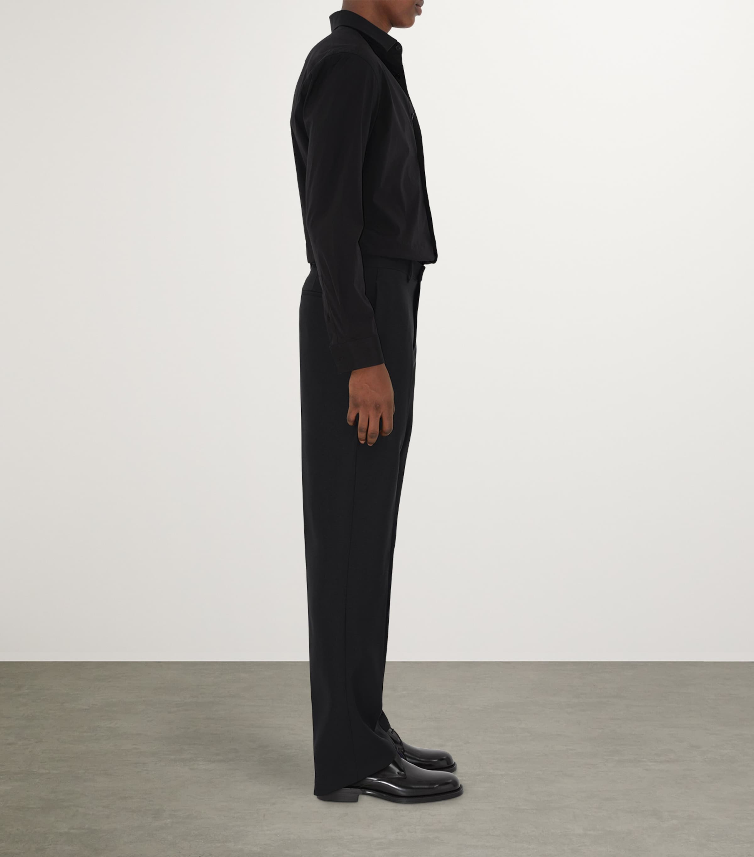 Stretch-Cotton EKD Shirt BLACK Image 3