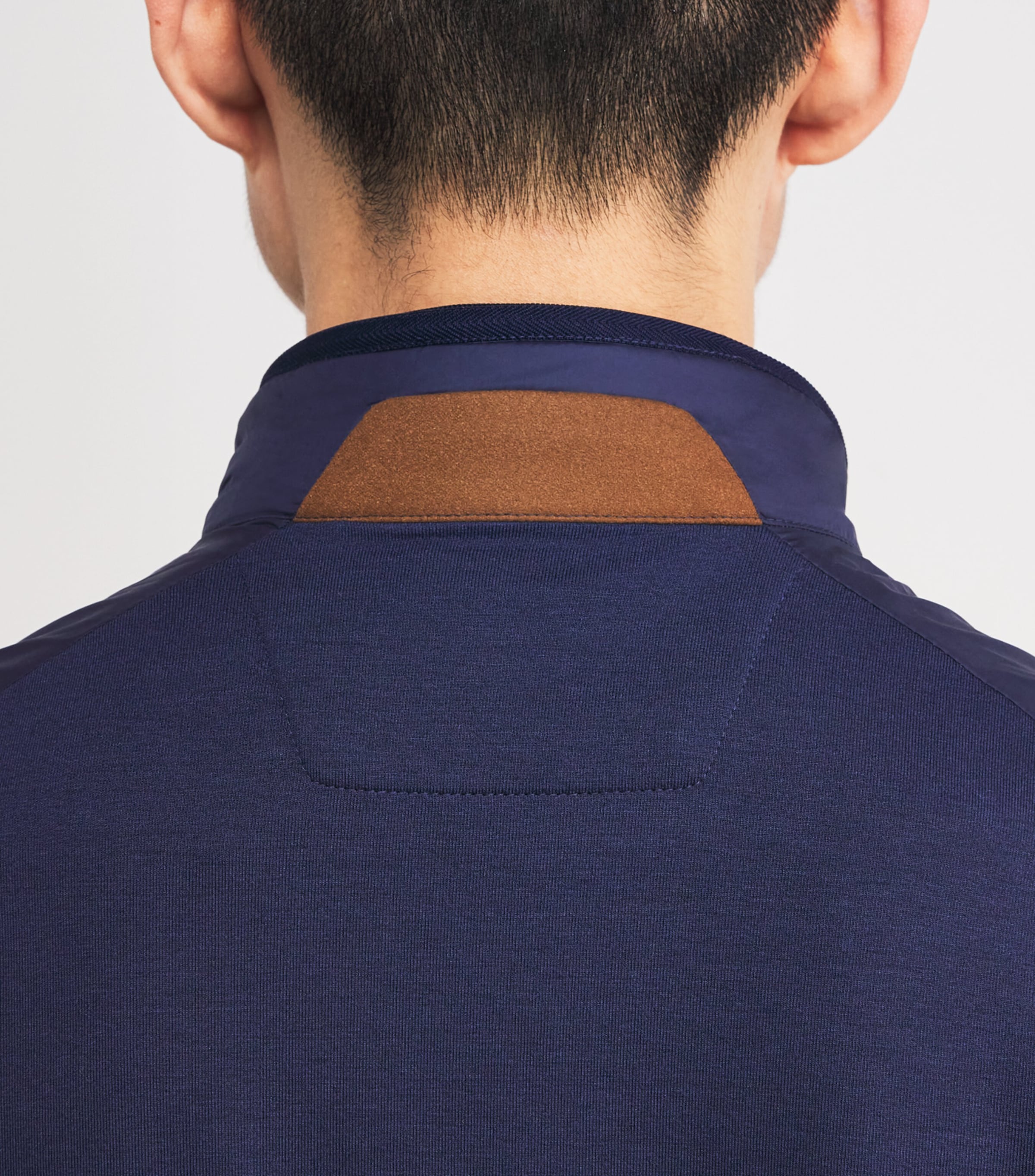 Padded High-Neck Jacket REFINED NAVY Image 6