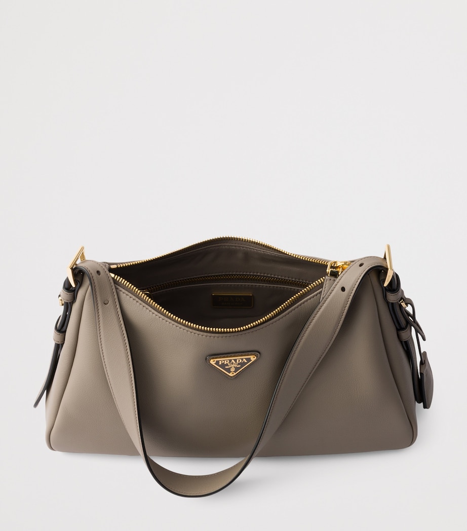 Medium Leather Aimée Shoulder Bag F03AN Image 4