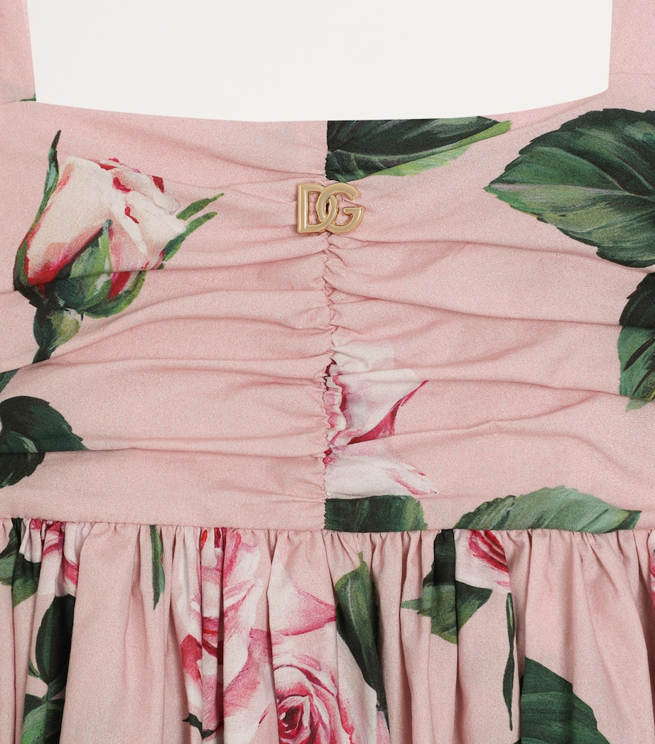 Floral Print Dress (8-12+ Years) HF5IZ-ROSE Image 4