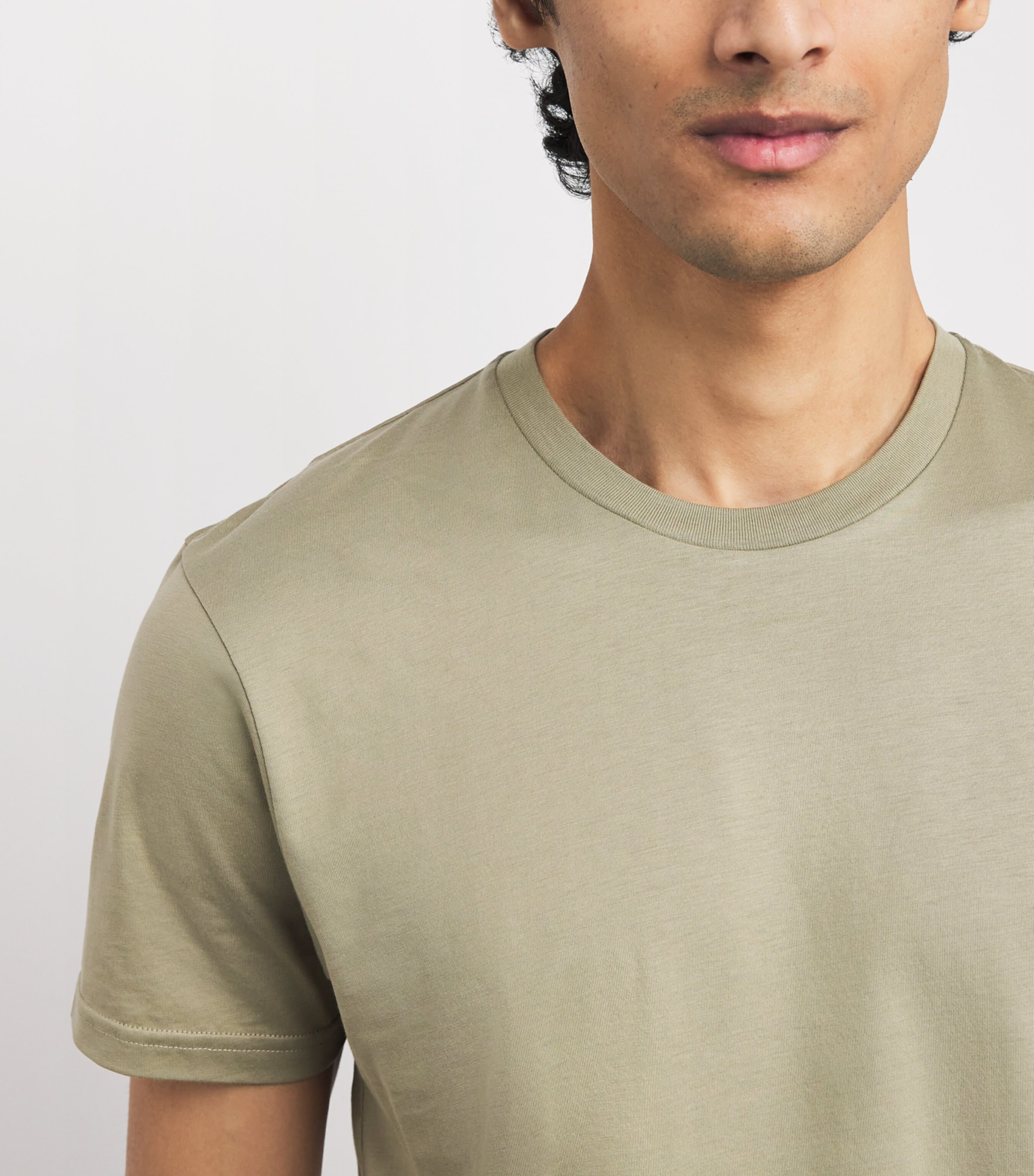 Supima Cotton Riviera T-Shirt GNIX PISTACHIO26 Image 6