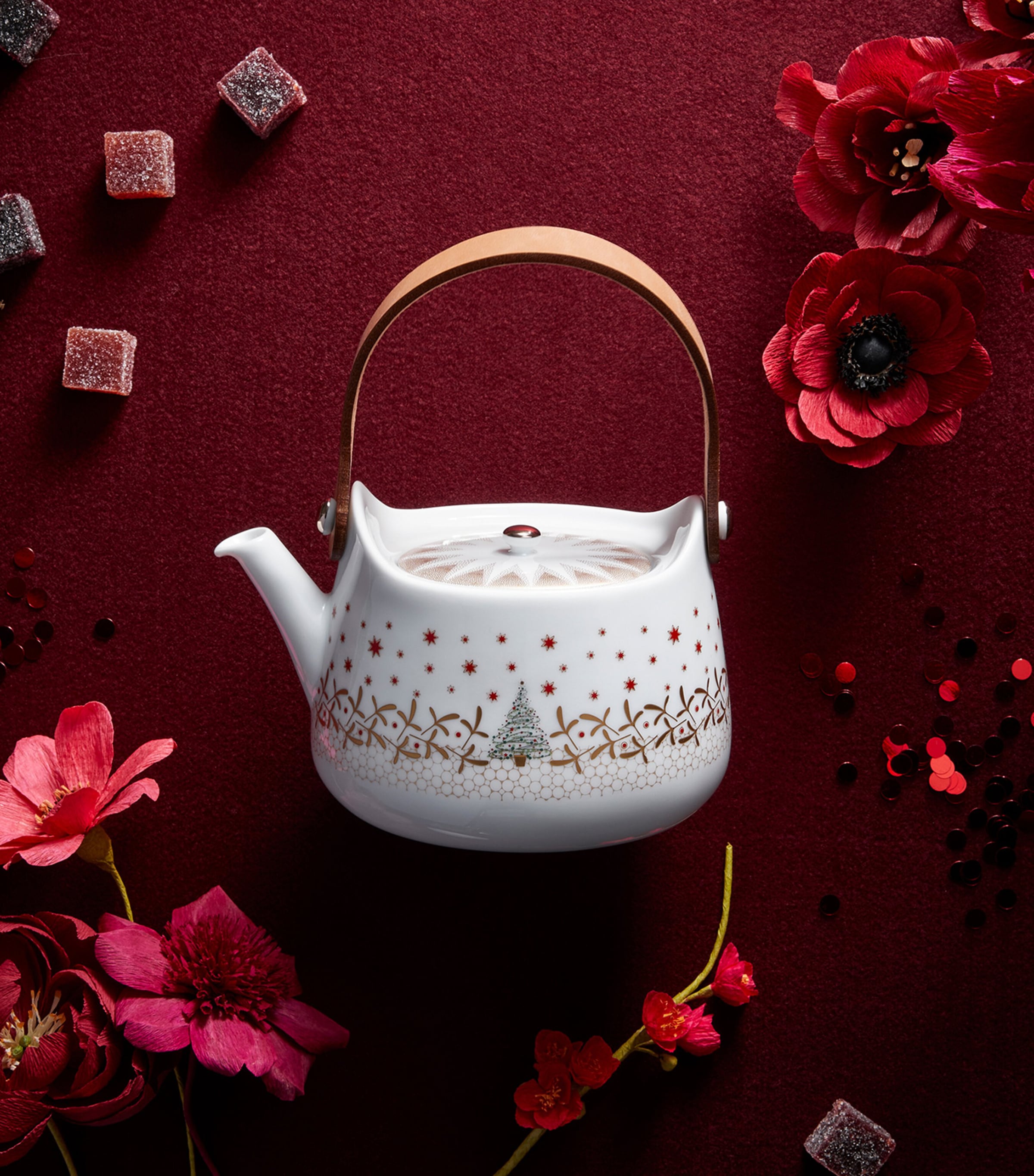 Noël 8-Cup Teapot MULTICOLORE Image 3