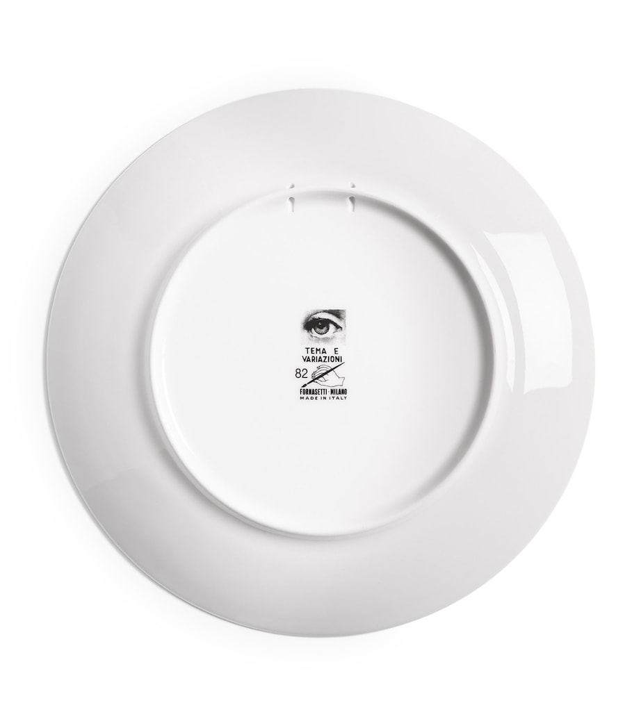 Fornasetti Tema e Variazioni No. 82 Wall Plate (26cm) Image 4