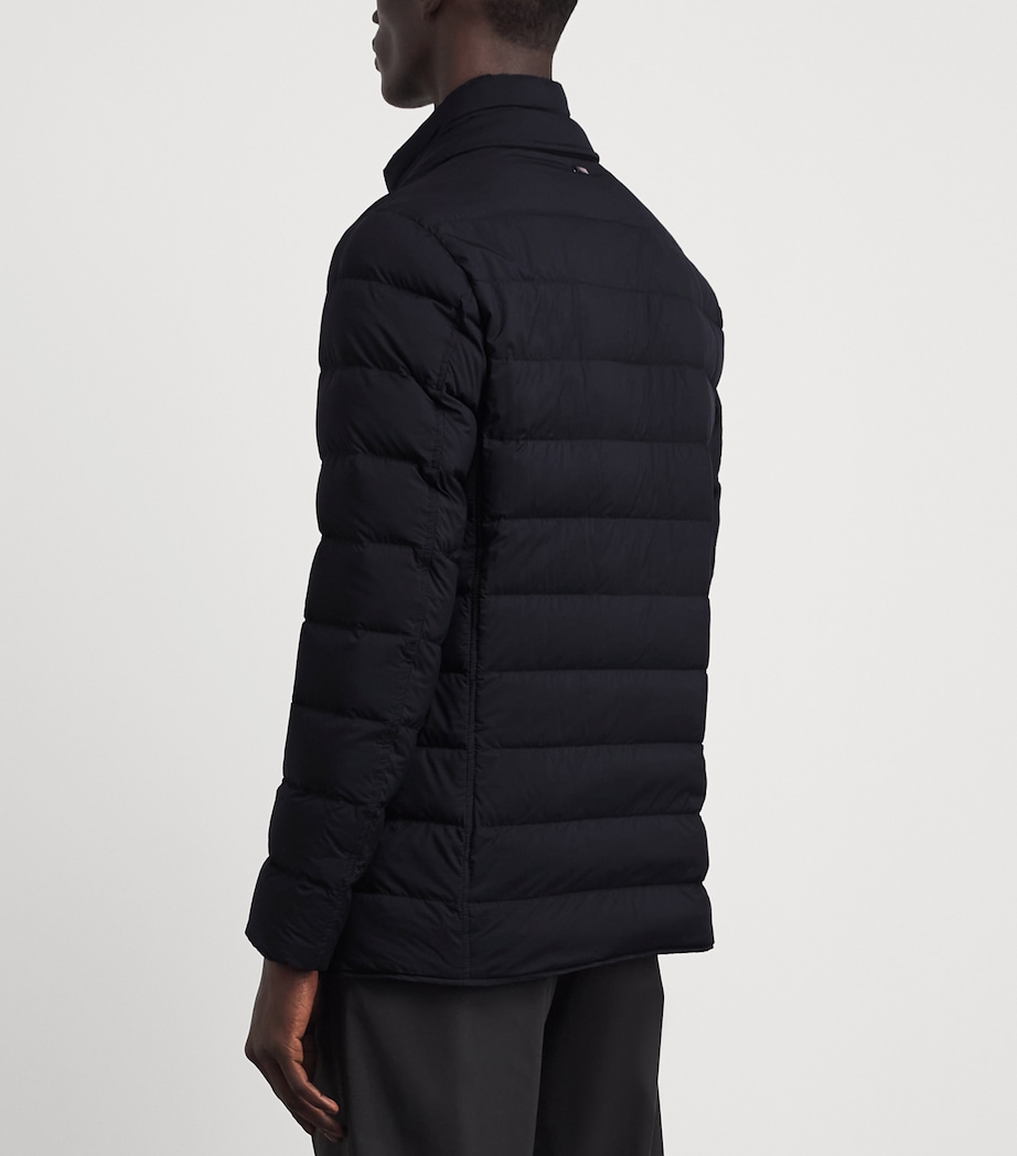 Herno Mens Down Quilted Puffer Jacket Black Image 5