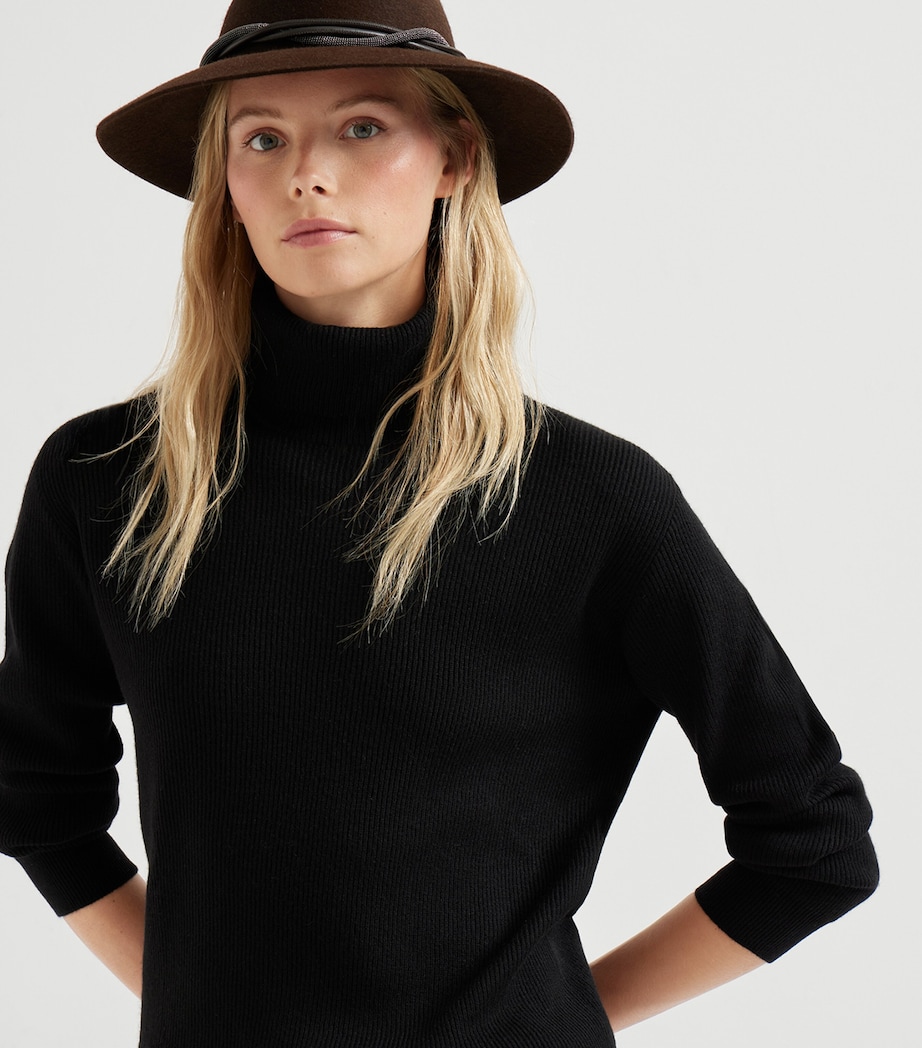 Cashmere Turtleneck Sweater C101 Image 5