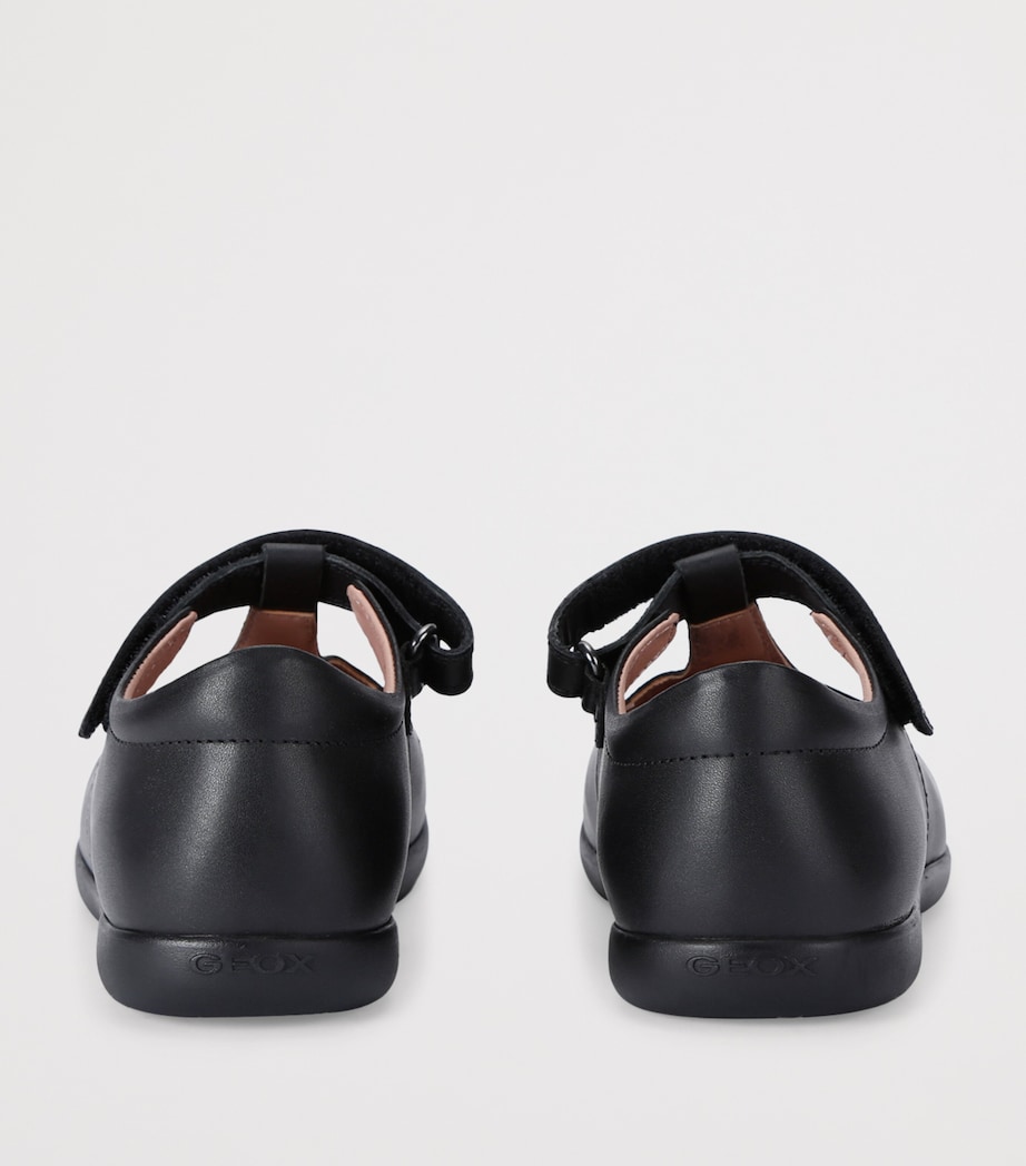 Leather Naimara Mary Jane Shoes BLACK Image 2