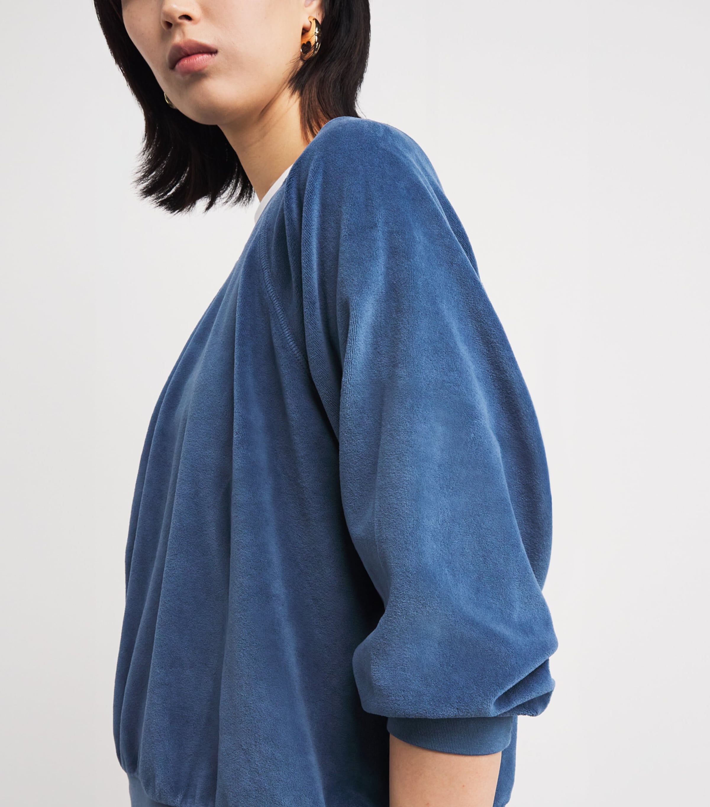 Suzie Kondi Blue Cotton-Blend Samos Sweatshirt | Harrods UK