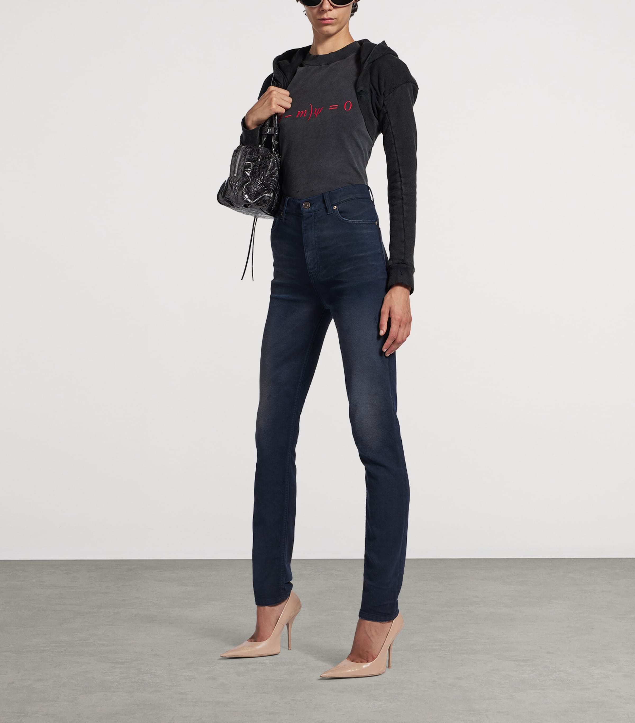 Faded Skinny Jeans 8074 Image 2