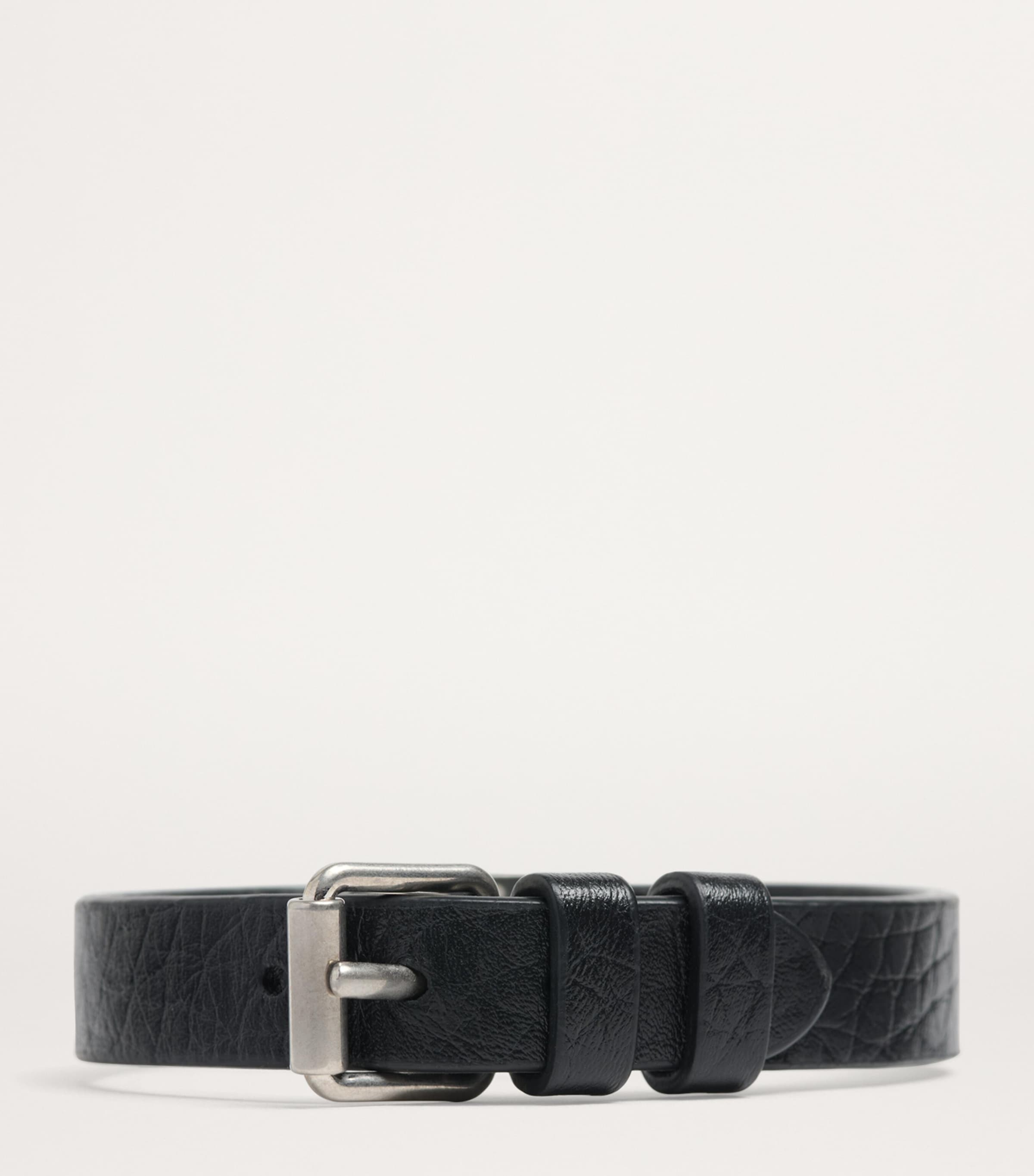 Valentino Garavani Leather VLogo Bracelet | Harrods US