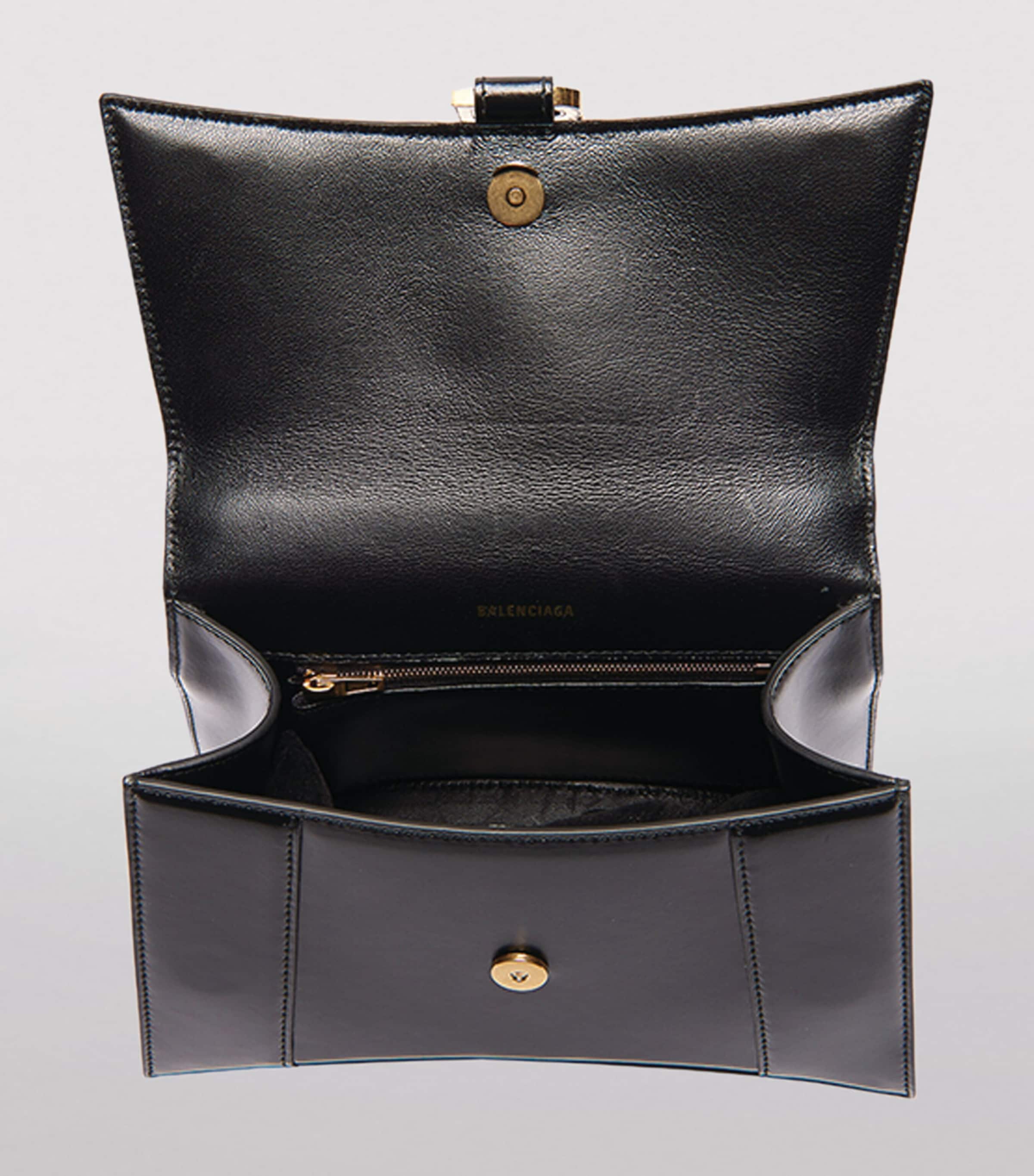 Small Hourglass Top-Handle Bag 1000 Image 4