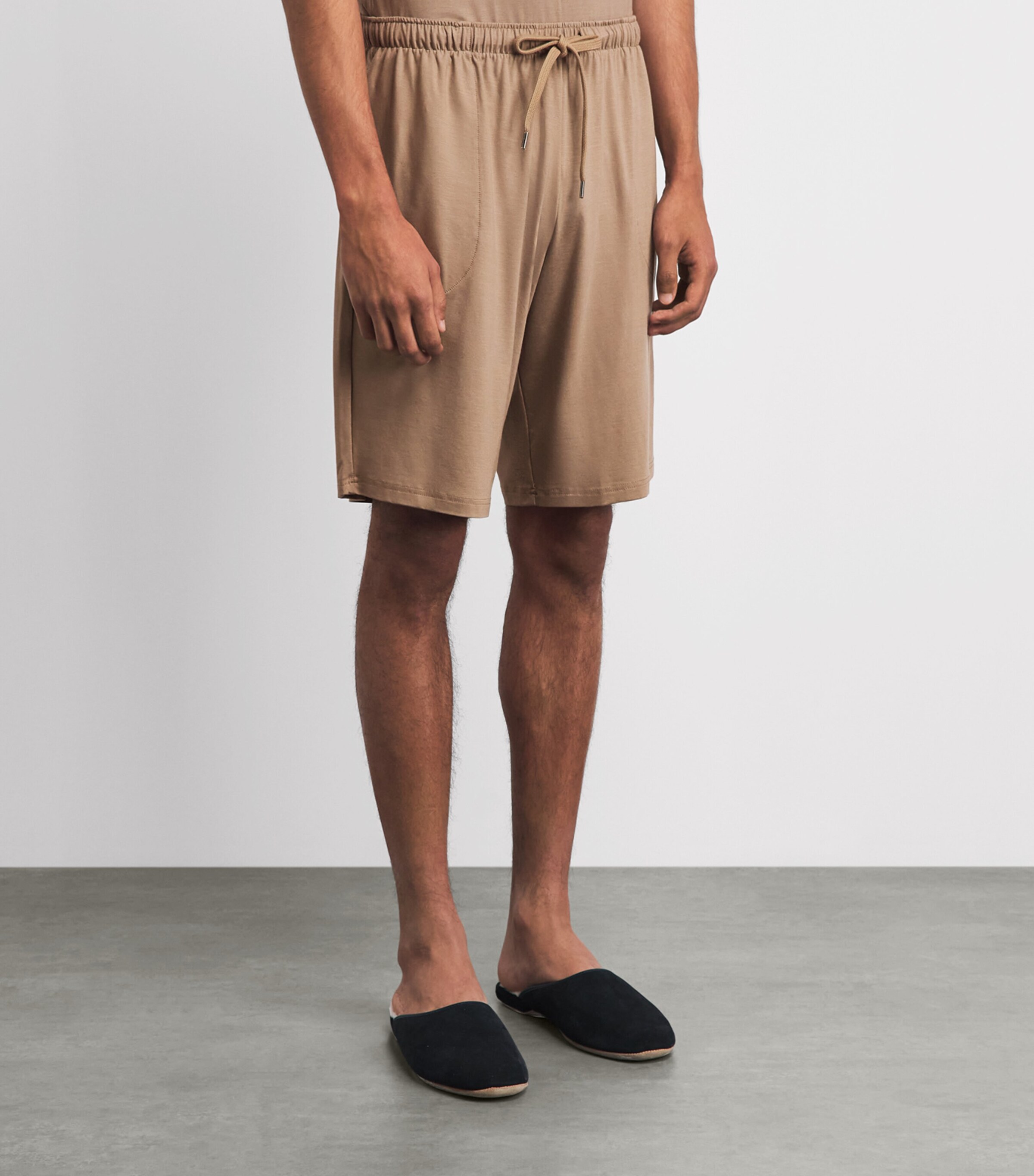 Derek Rose Mens Basel Lounge Shorts Bro Image 4