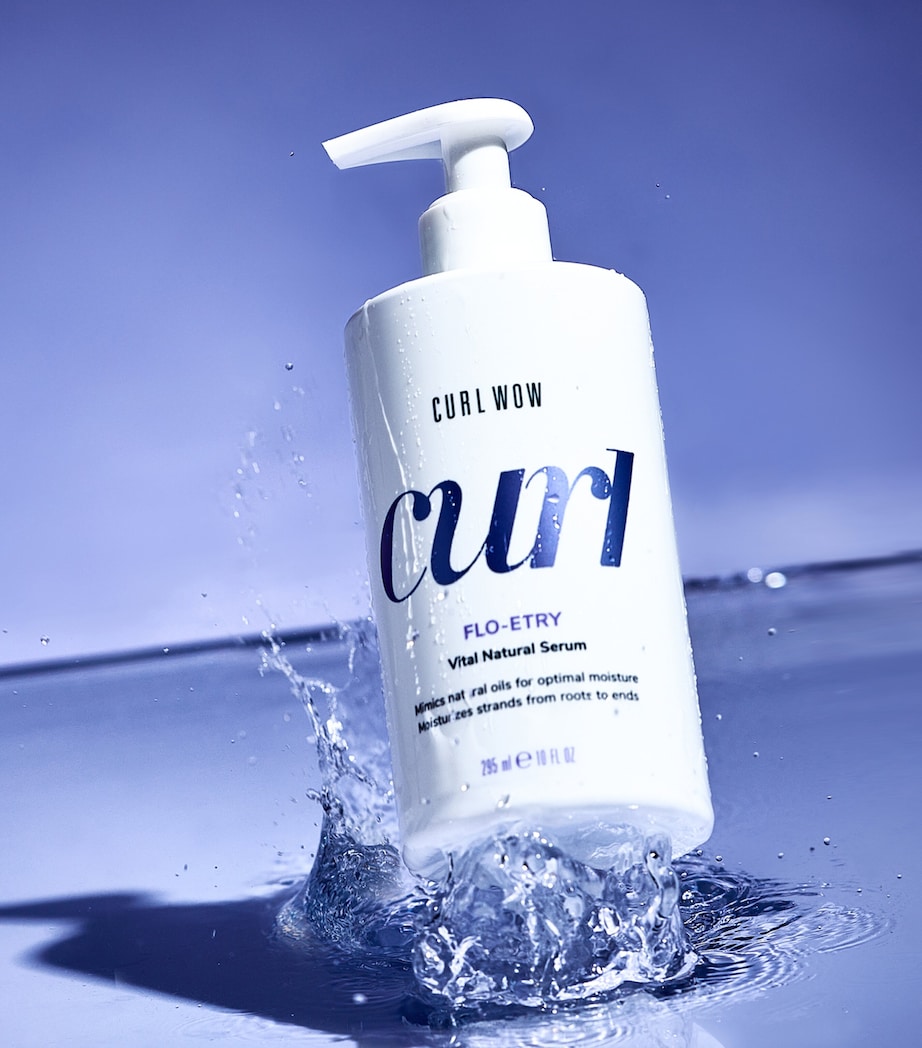 Curl Wow Flo-etry Vital Natural Curly Hair Serum (295ml) NO COLOUR Image 2