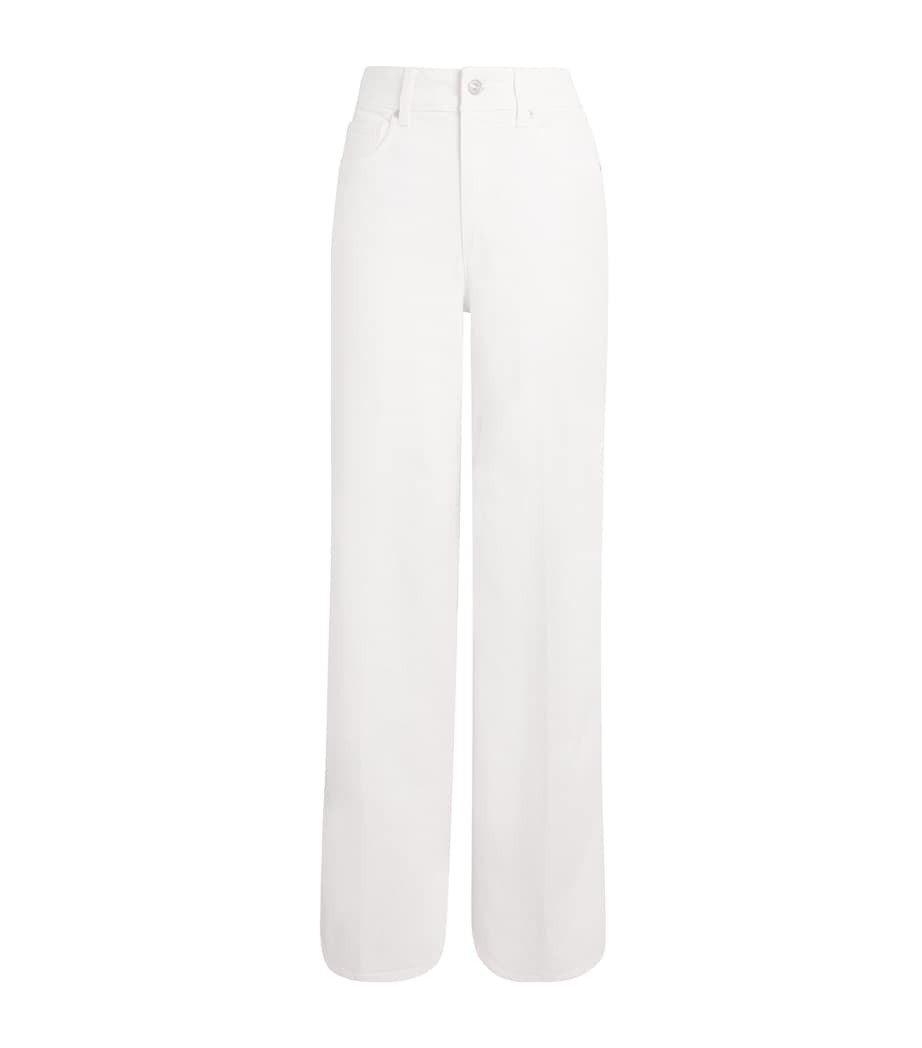 Sasha Wide-Leg Jeans CRISP WHITE Image 1