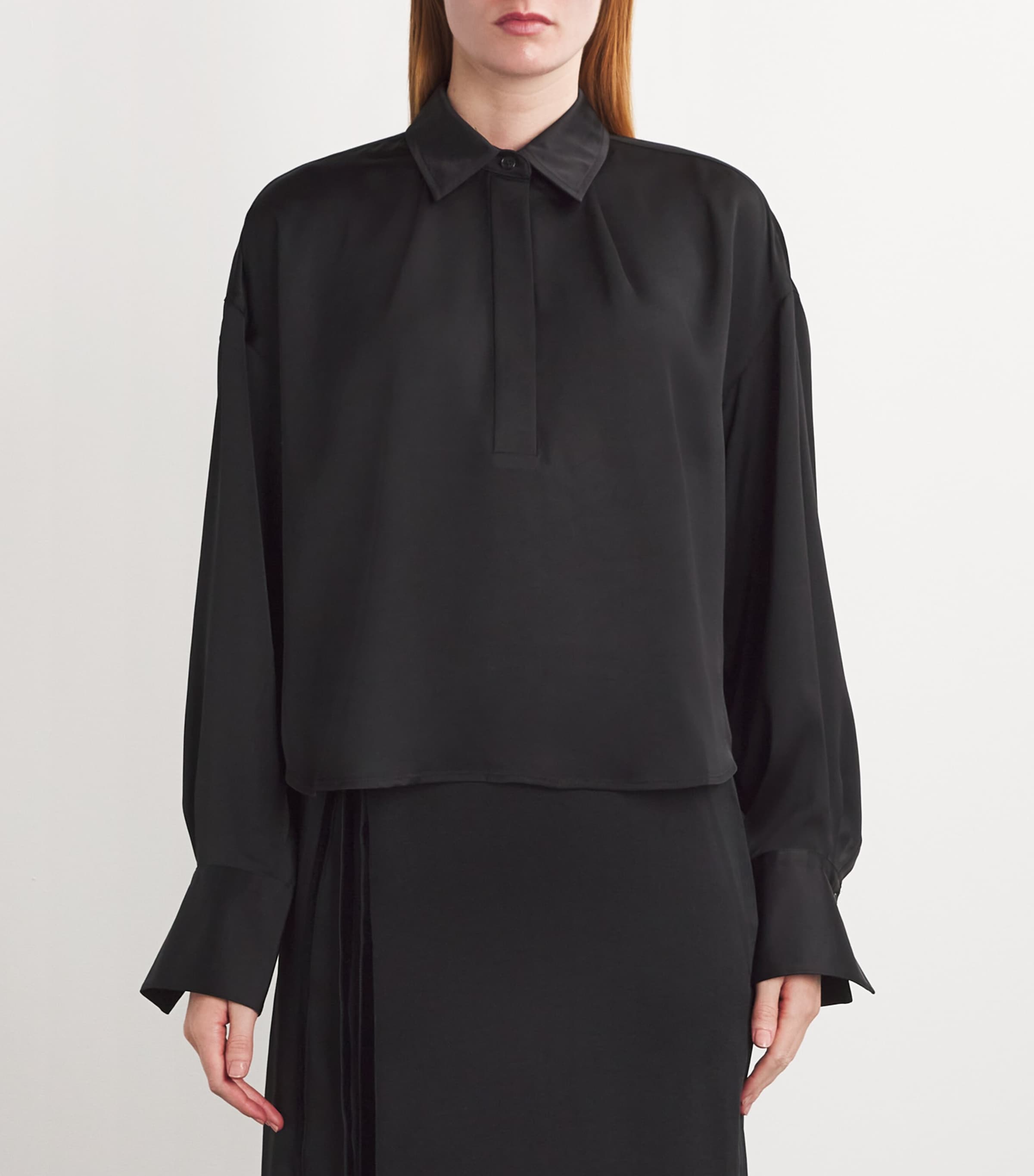 Rag & Bone Womens Martha Straight Jeans Black Image 3