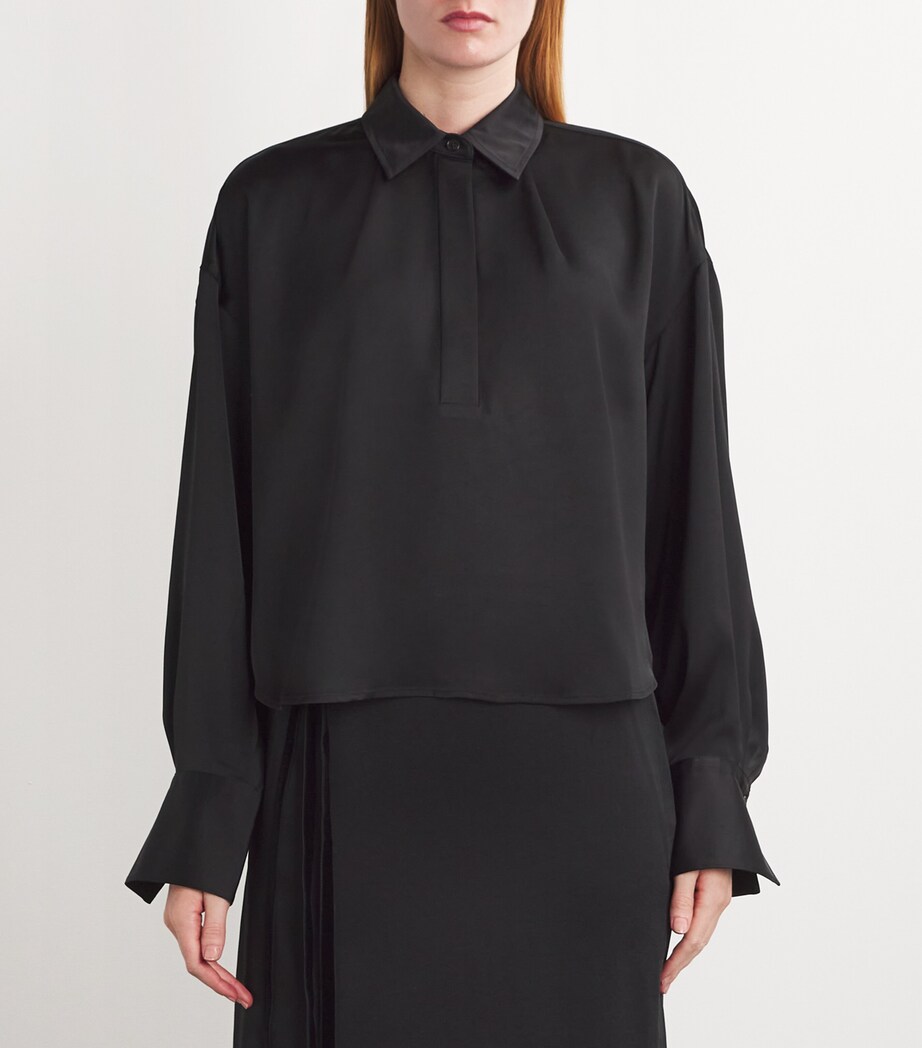 Rag & Bone Womens Martha Straight Jeans Black Image 3