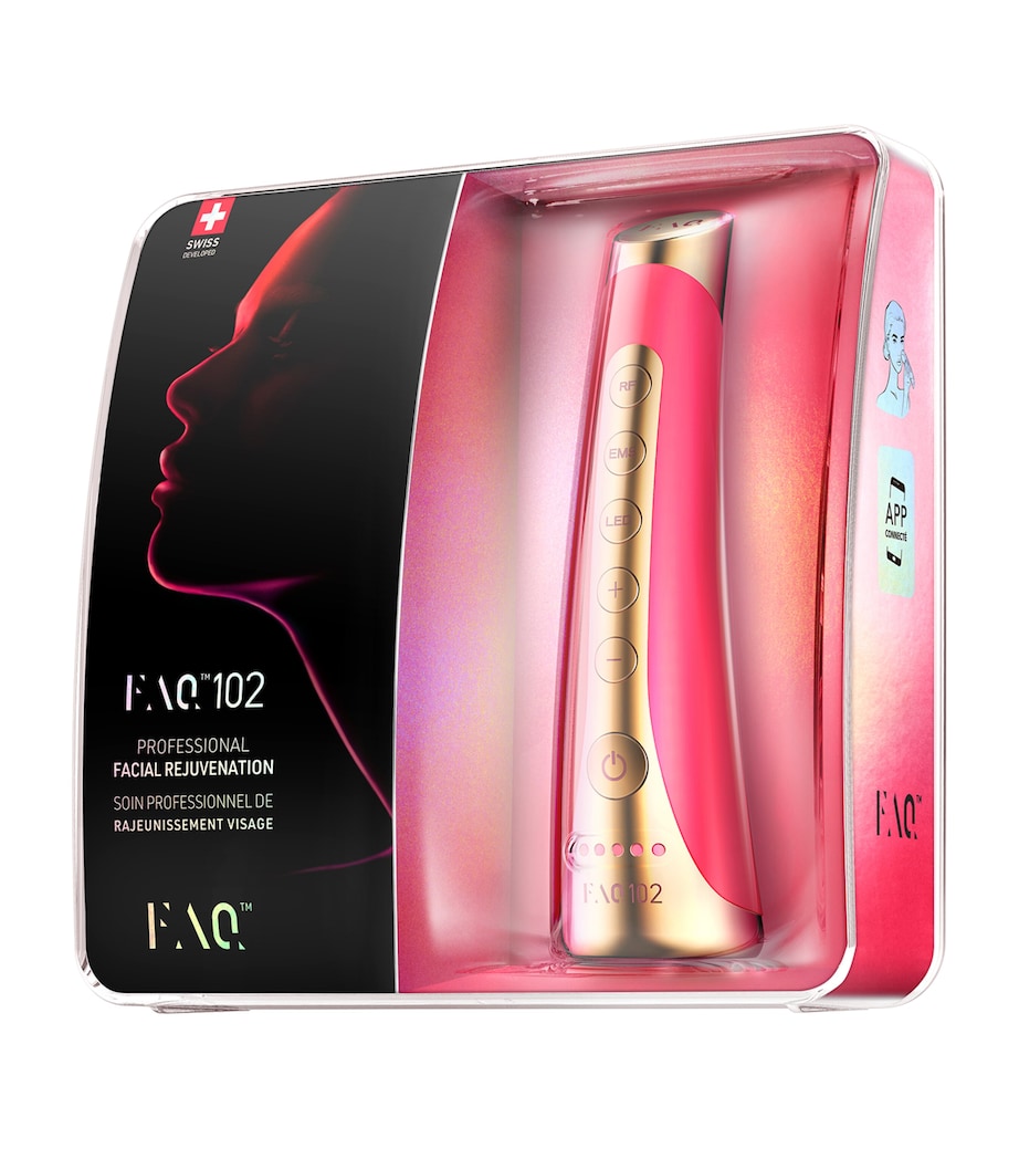 FAQ™ 102 Clinical-Grade RF, EMS & LED Anti-Ageing Professional PINK Image 2