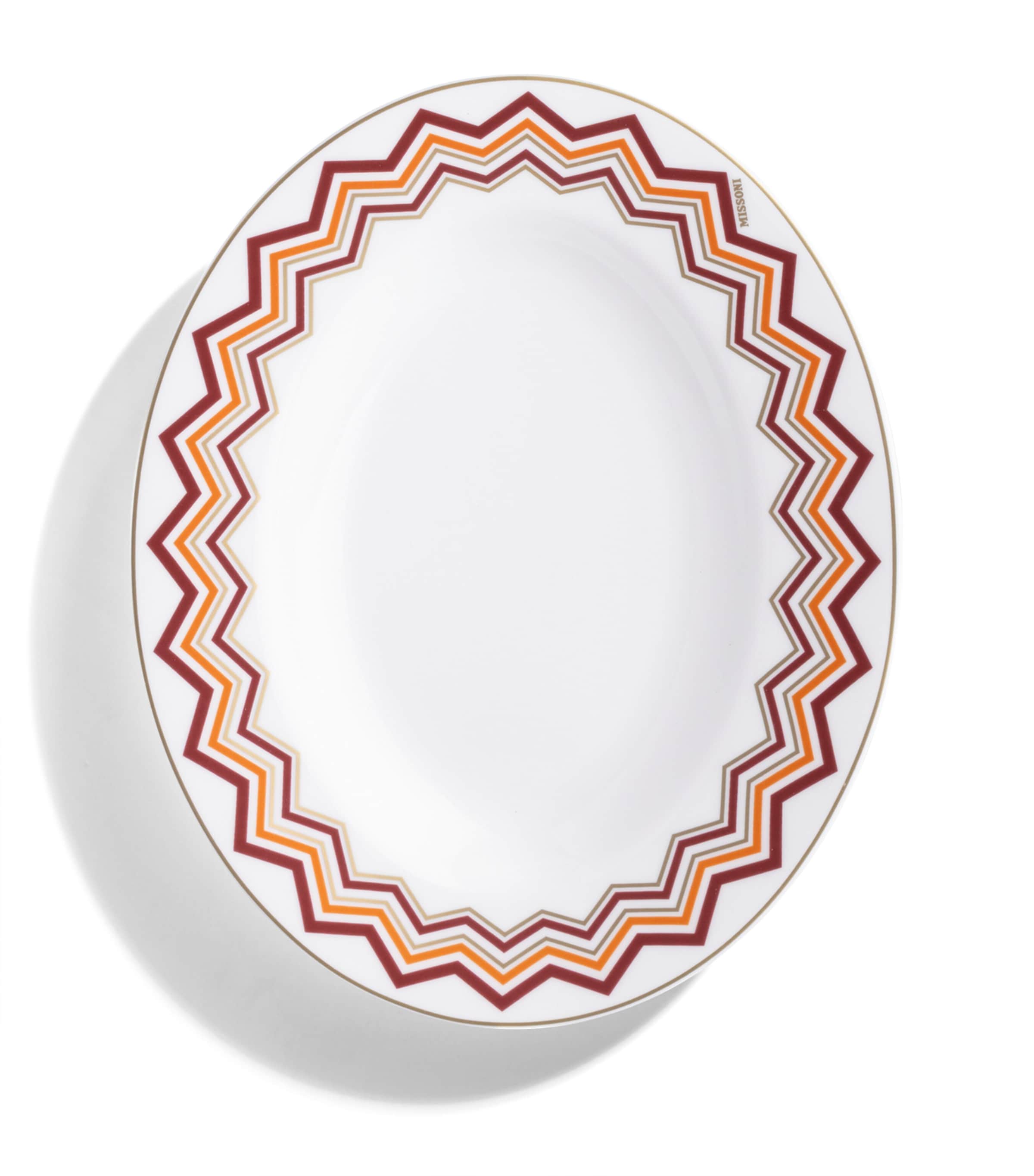 Missoni Porcelain Zigzag Pickle Dish