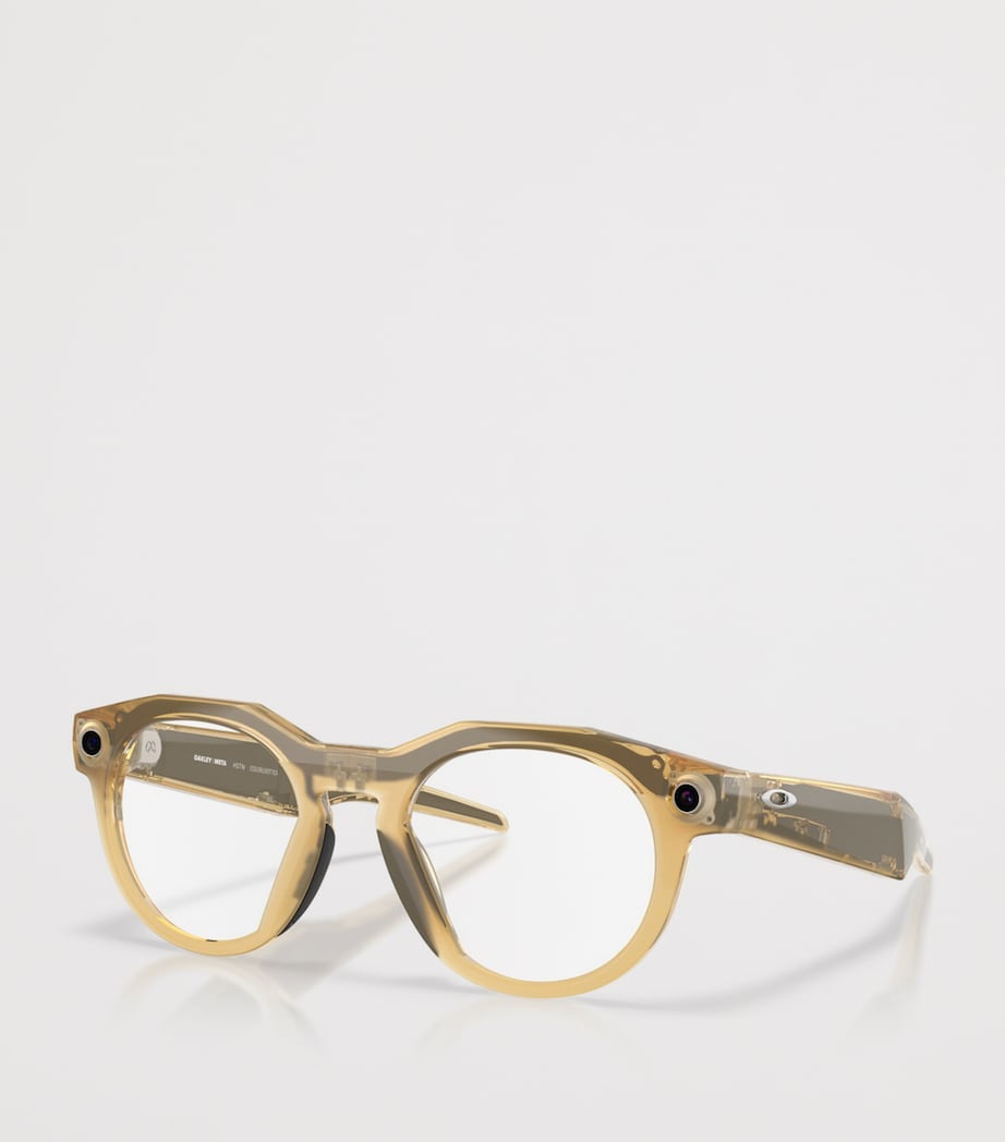 Oakley x Meta HSTN Transitions AI Sunglasses Yellow Image 2