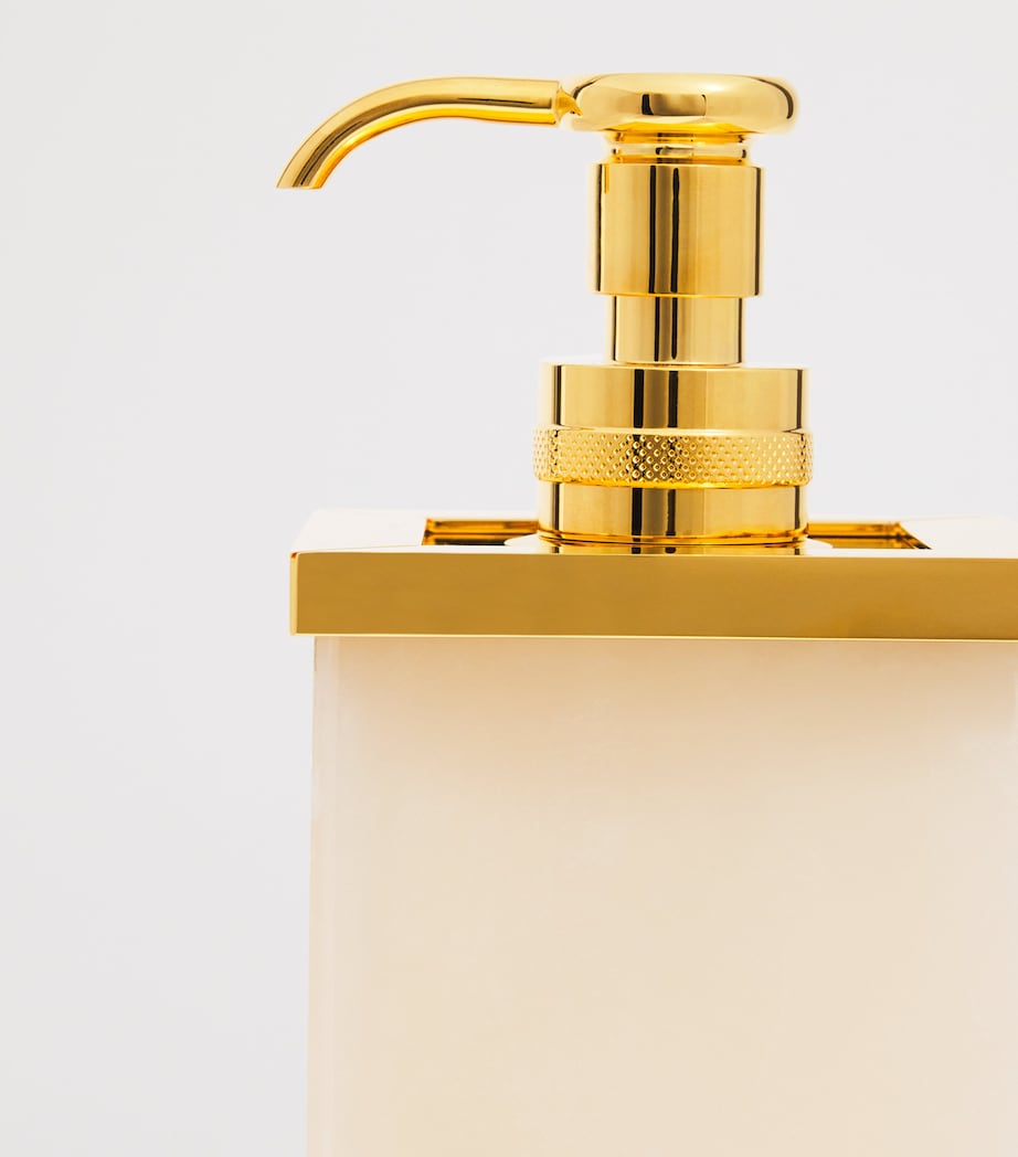 ZODIAC Onyx Soap Dispenser Gold Image 2